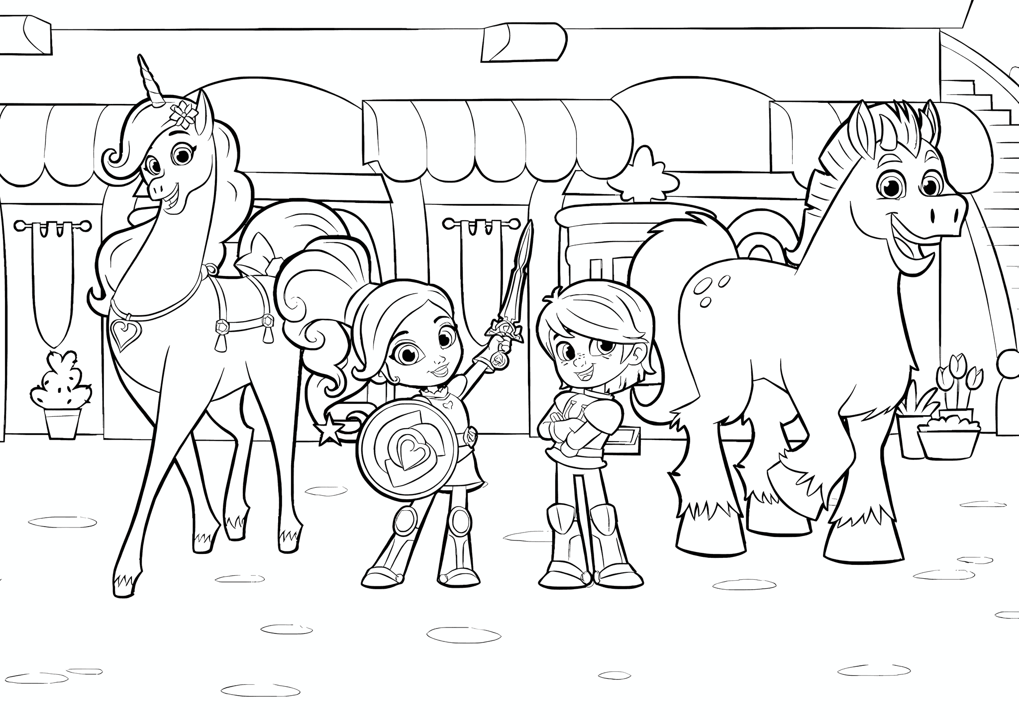 Nella the Princess Knight: Bold Heroes