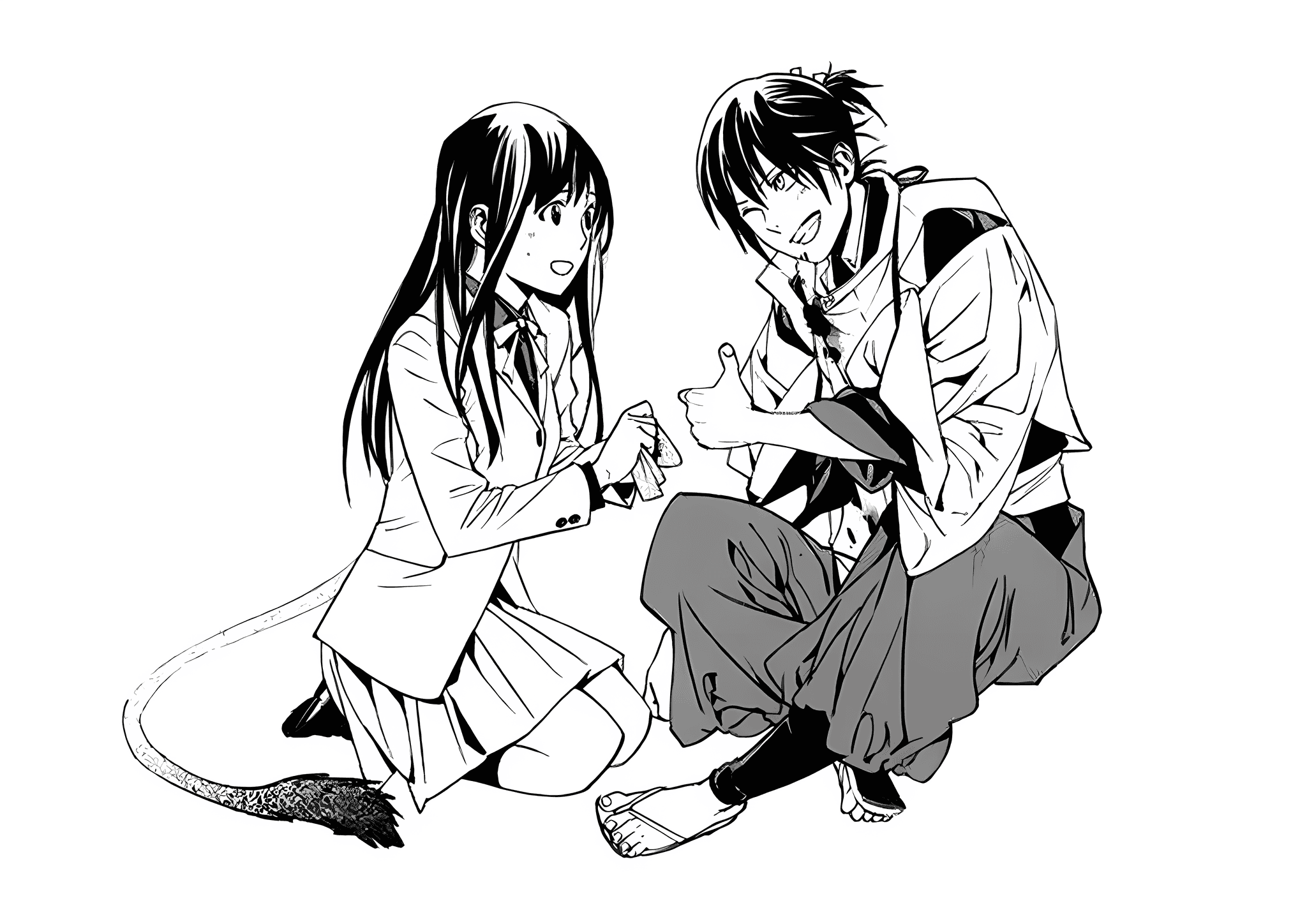 Hiyori Iki is Courting Yato (Noragami)