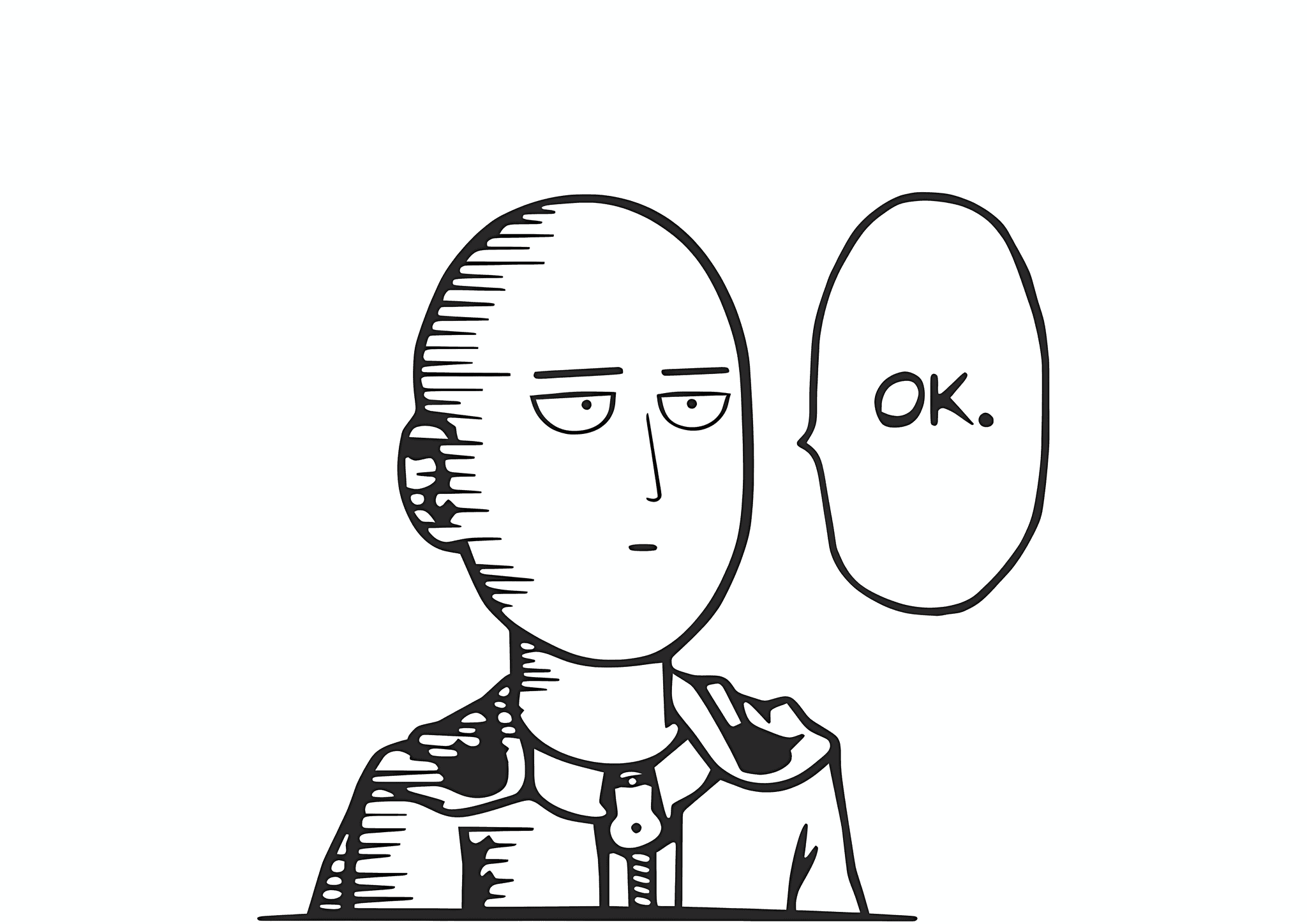 Saitama Said Just Ok (One-Punch Man)