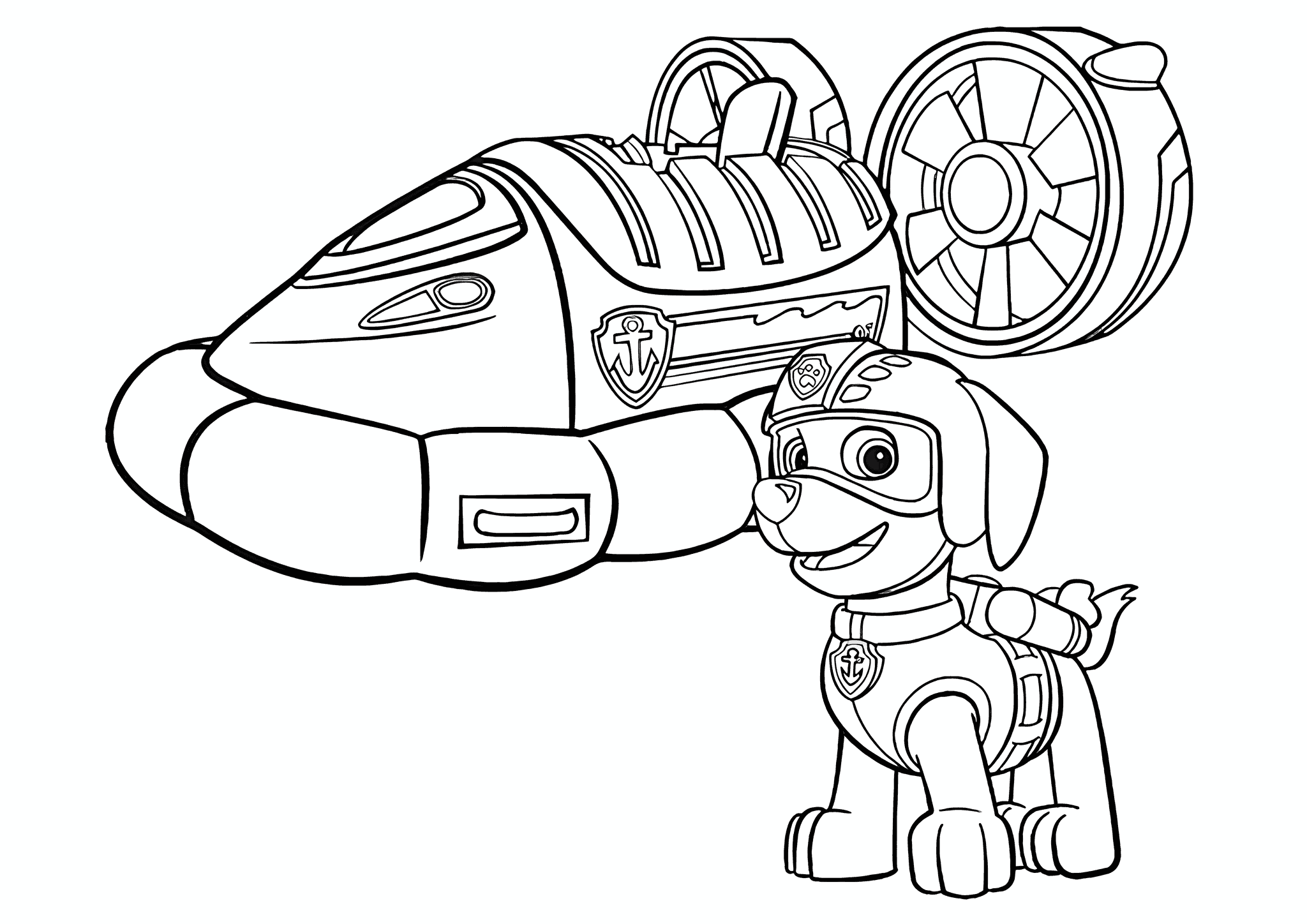 Paw Patrol: Zuma with His Boat