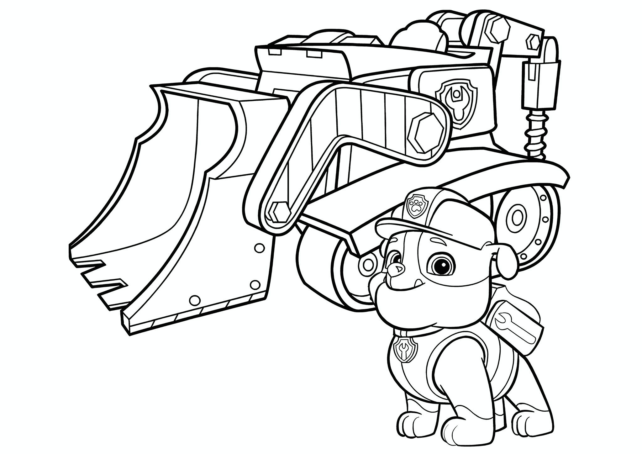 Paw Patrol: Tough Guy with a Backhoe