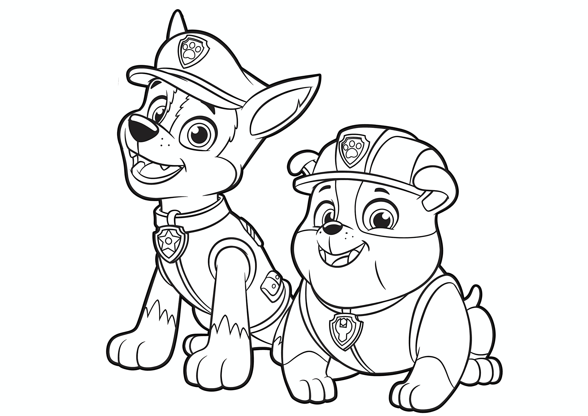 Paw Patrol: Chase and Sturdy