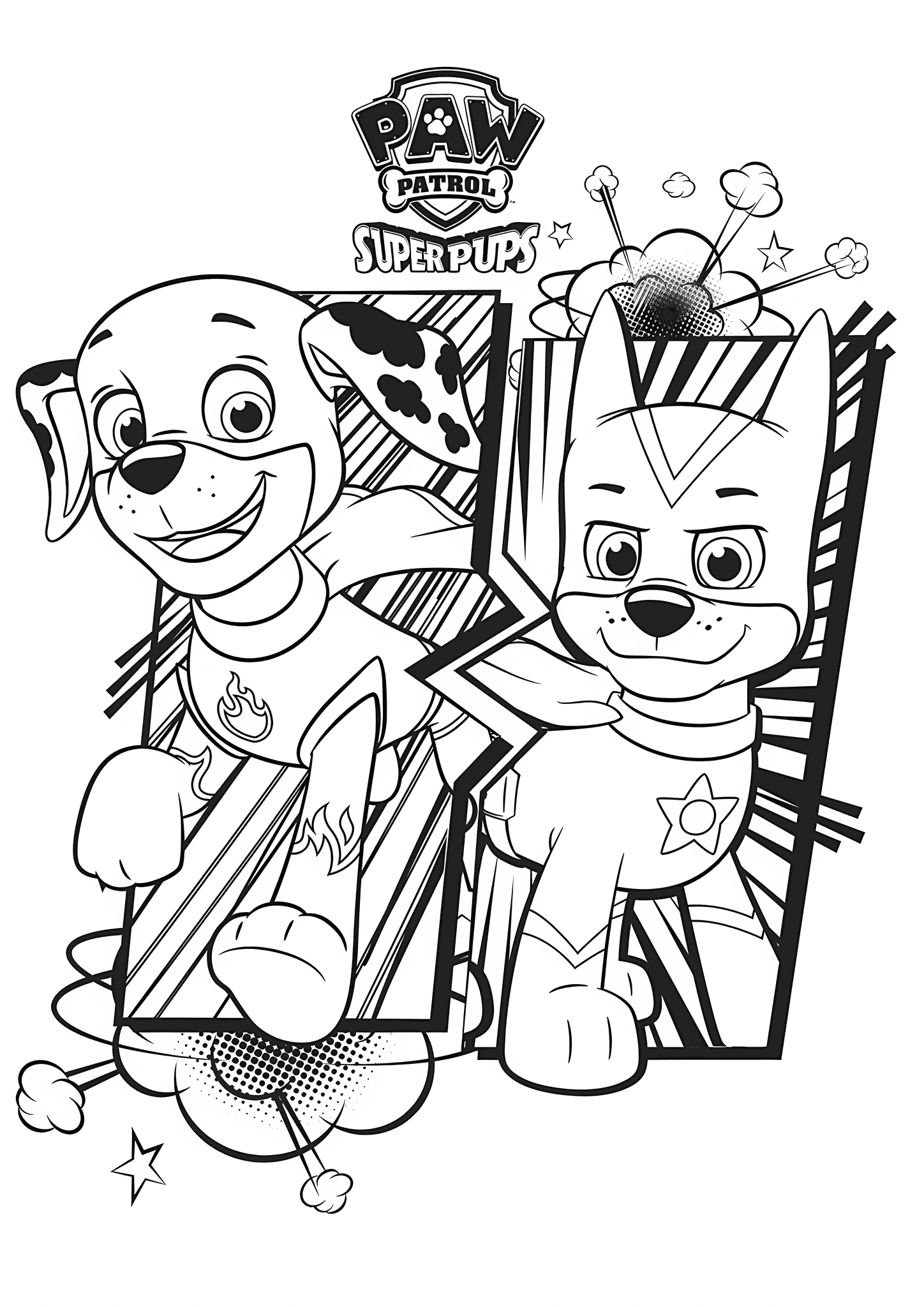 Paw Patrol: Superps: Marshall and Racer