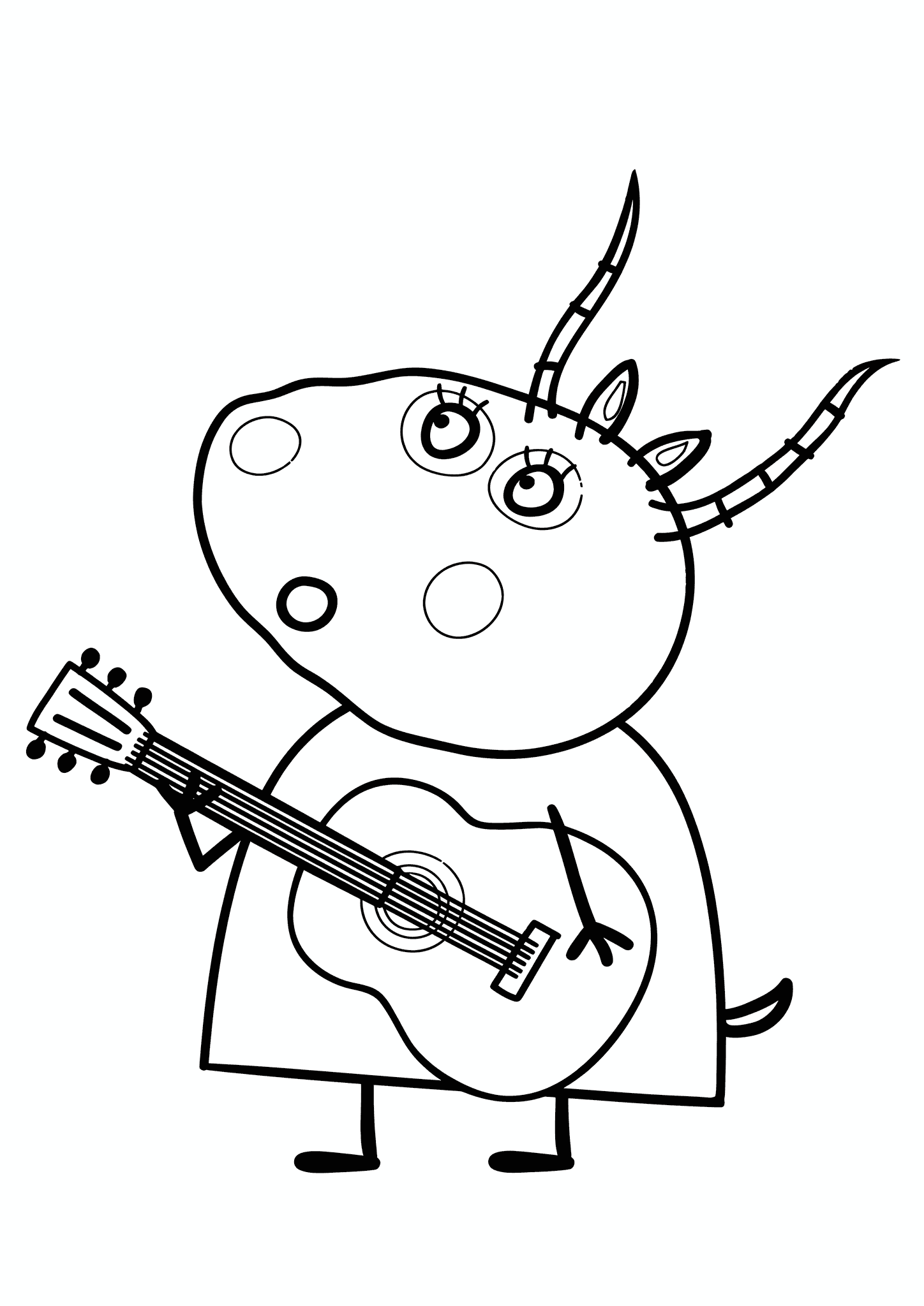 Peppa Pig: Madame Gazelle Plays the Guitar