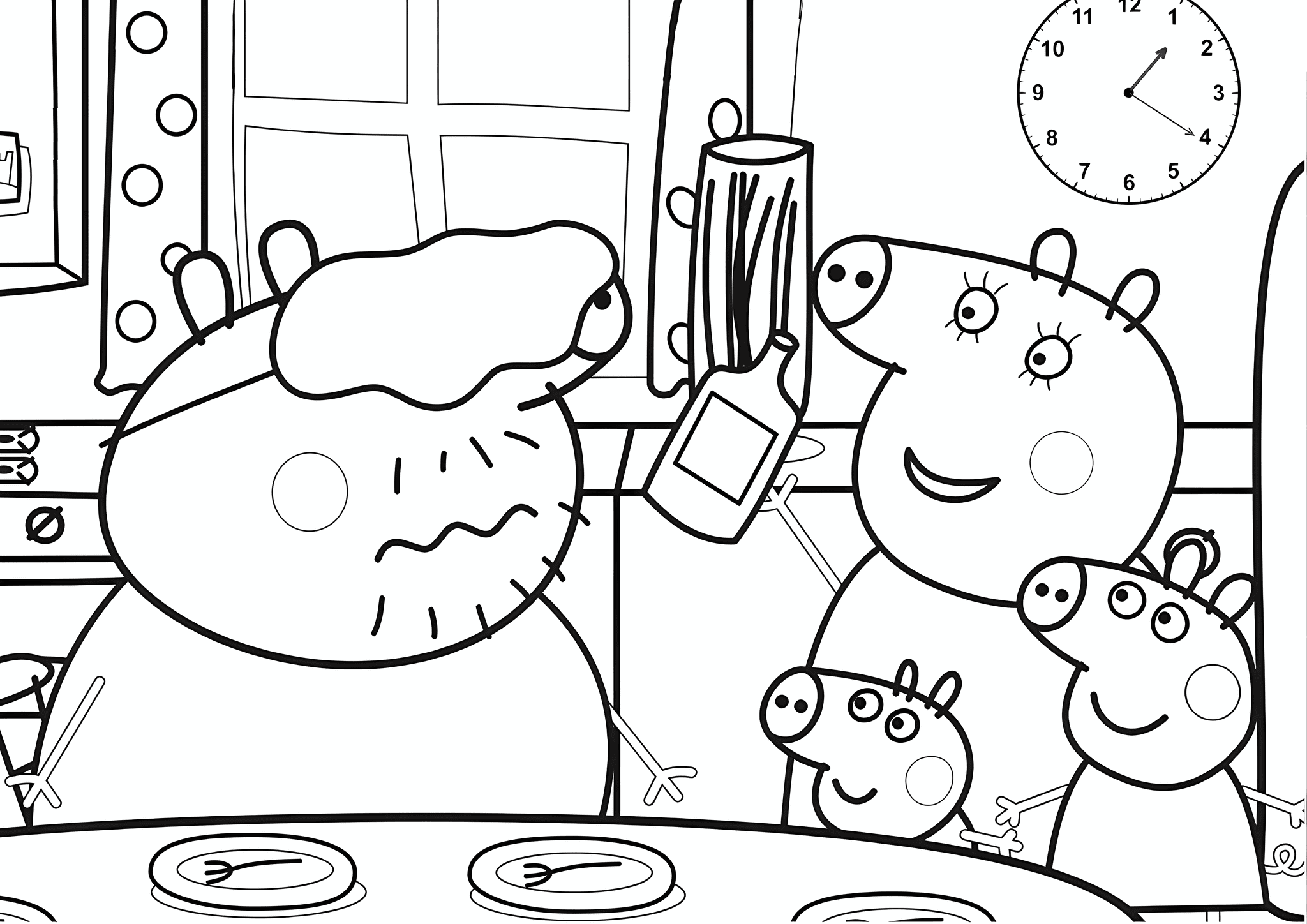 Peppa Pig: Breakfast for Daddy Pig