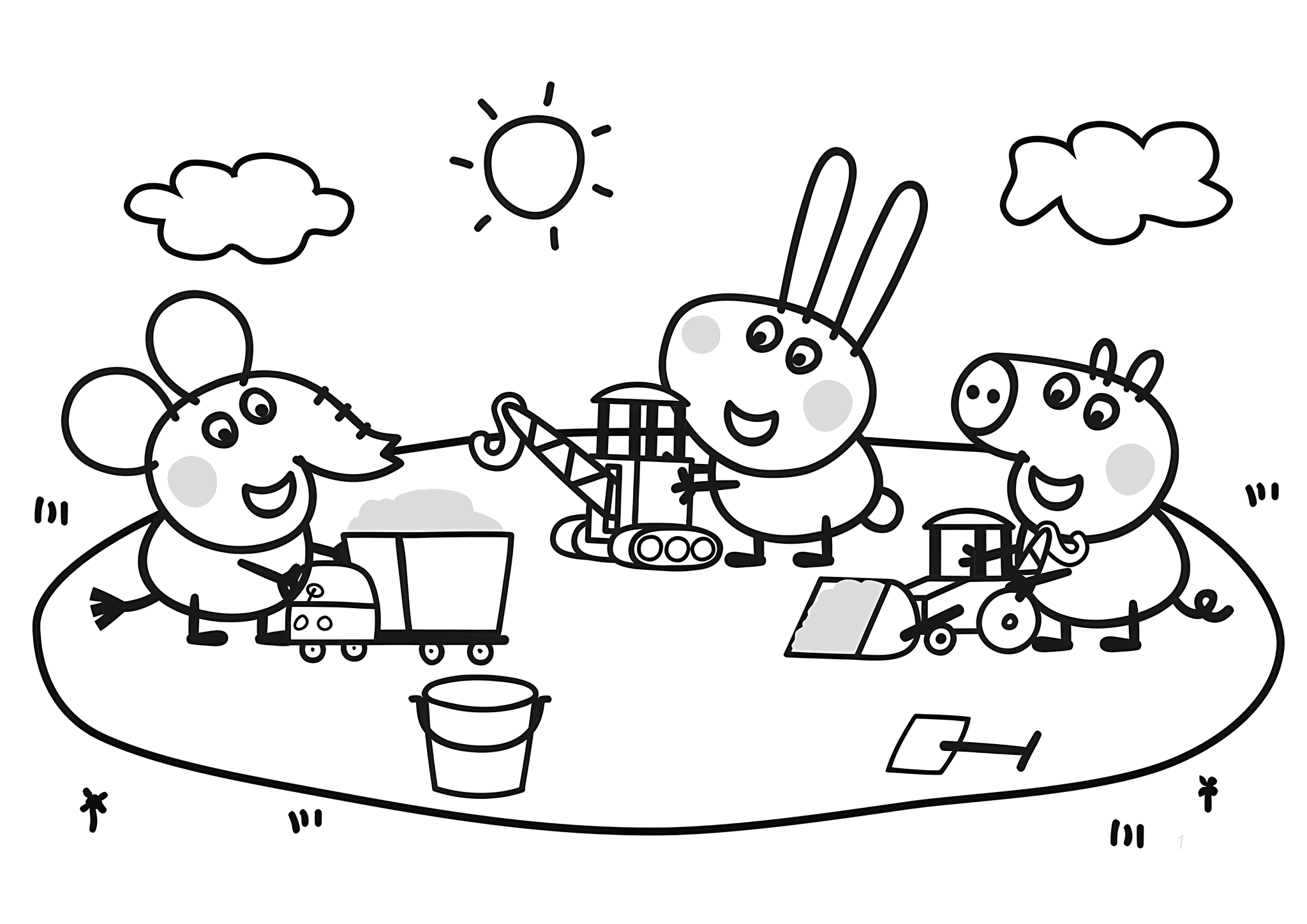 Peppa Pig: George, Richard and Edmond