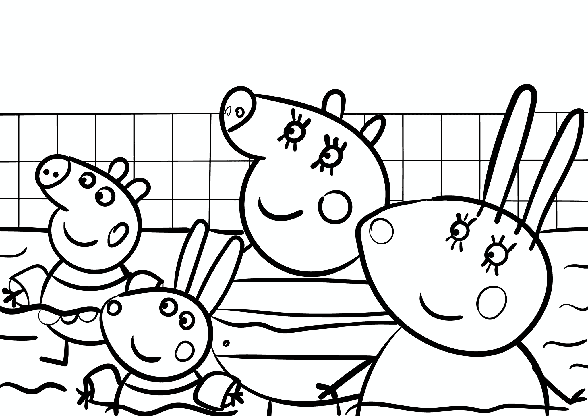 Peppa Pig: Swimming in the Pool