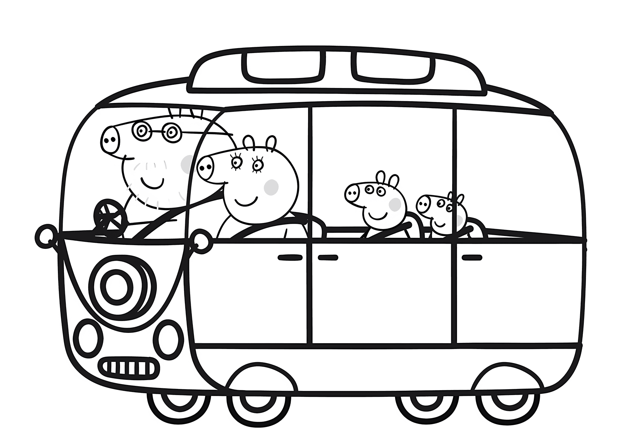 Peppa Pig Bus Ride