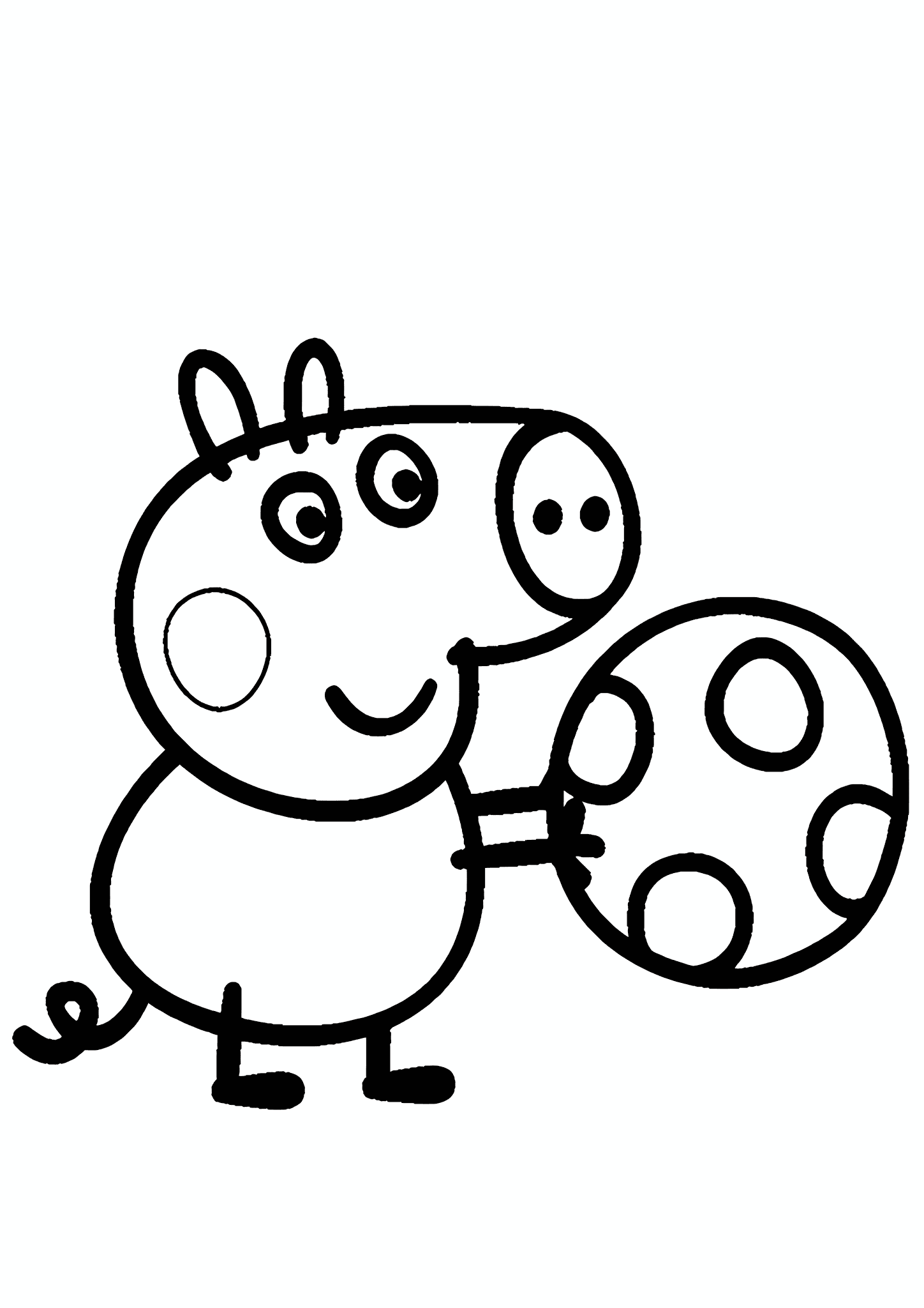 Peppa Pig: George Plays Ball