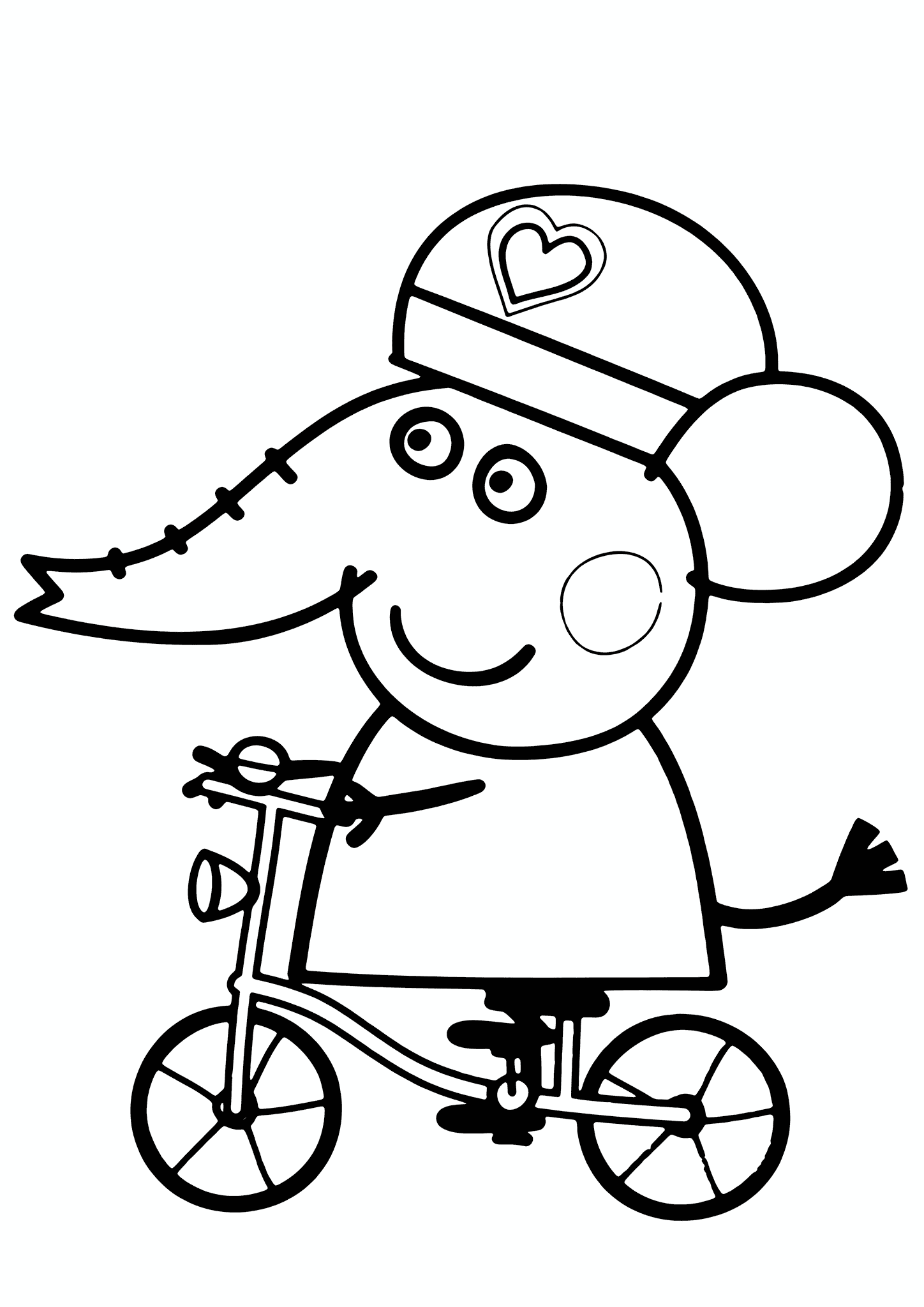 Peppa Pig: Emily Elephant on a Bicycle