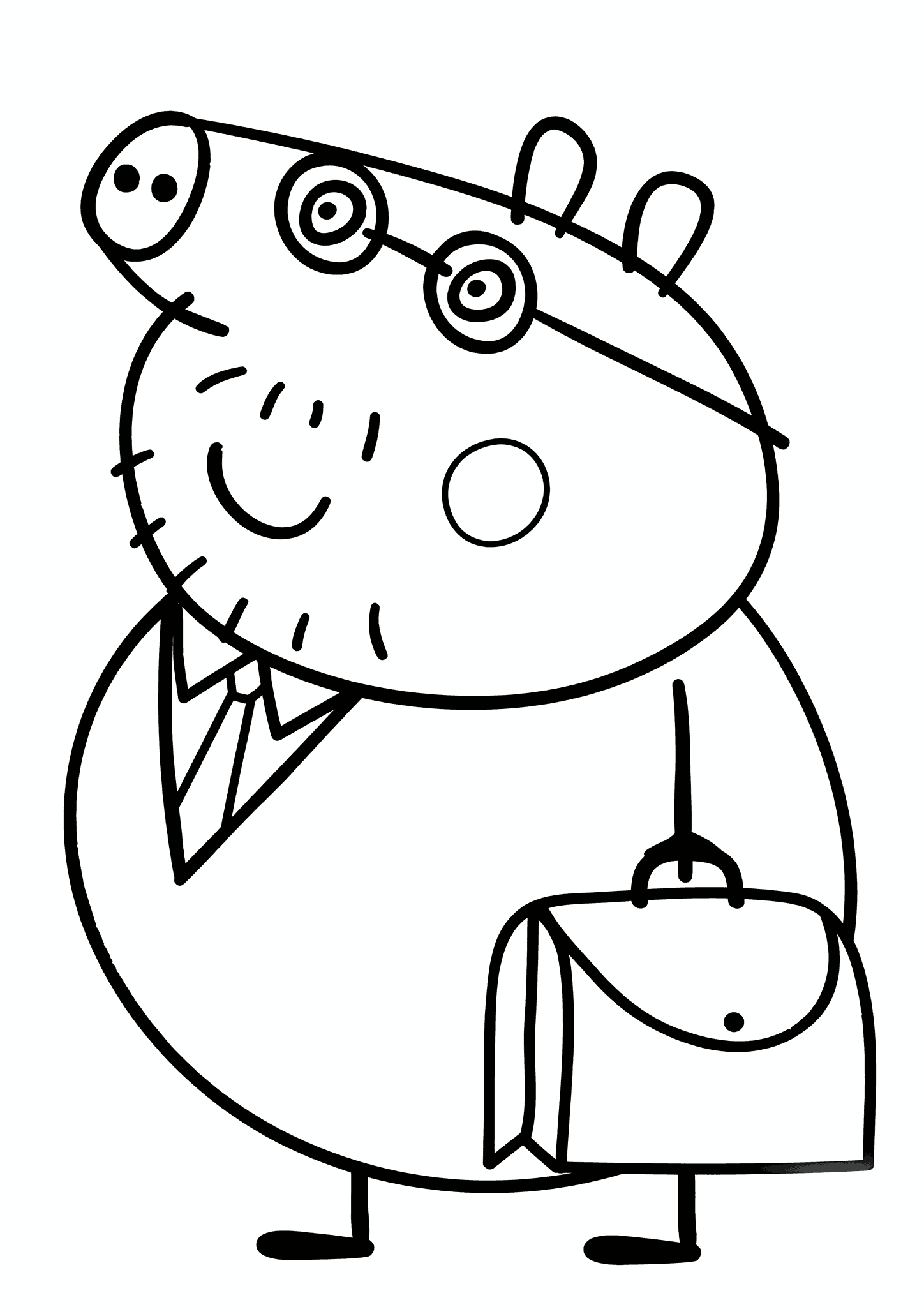 Peppa Pig: Daddy Pig with a Briefcase