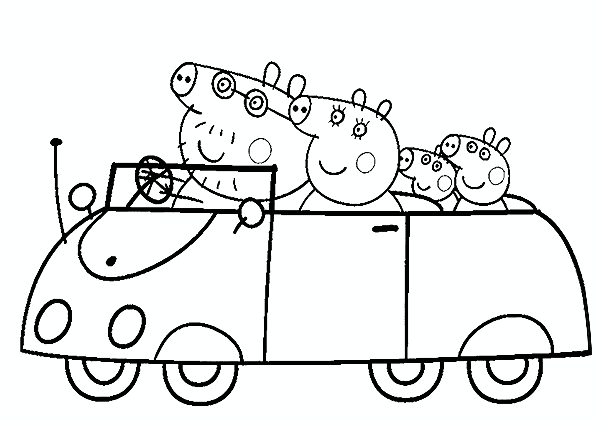 Peppa Pig Family Trip