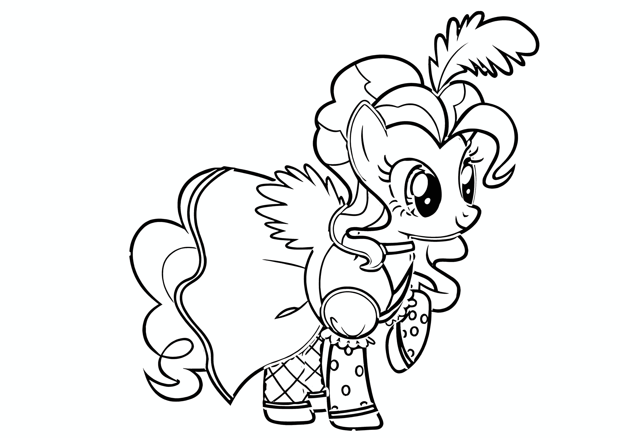 Pinkie Pie (MLP): Weird Ball Gown