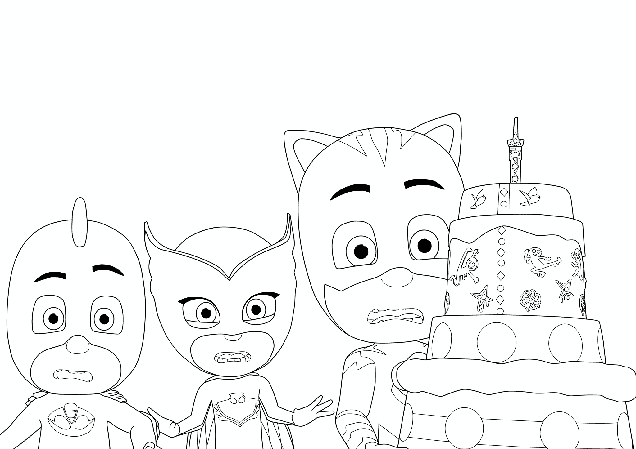 Pj Masks: Public Holiday