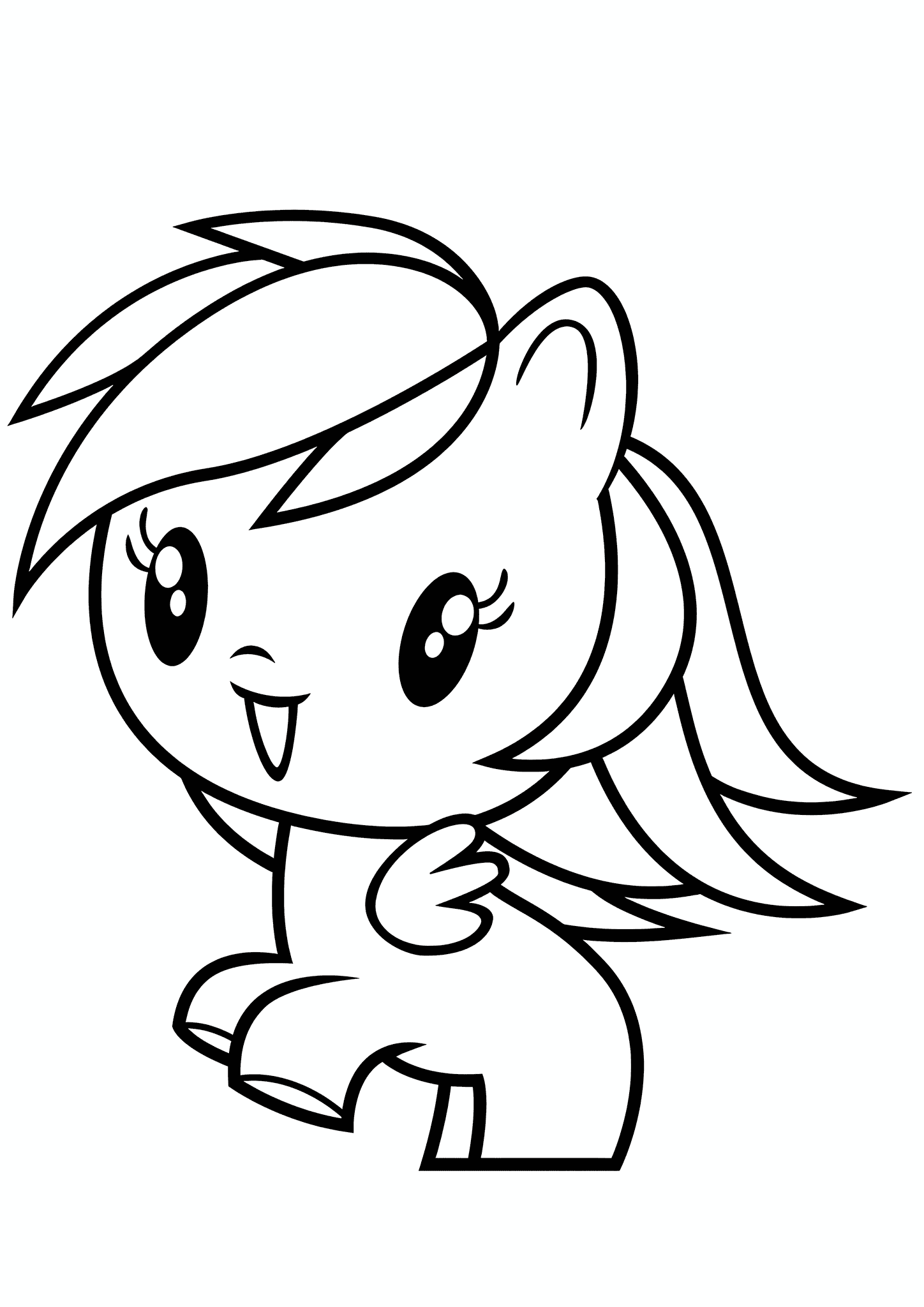 Rainbow Dash Teddy Pony