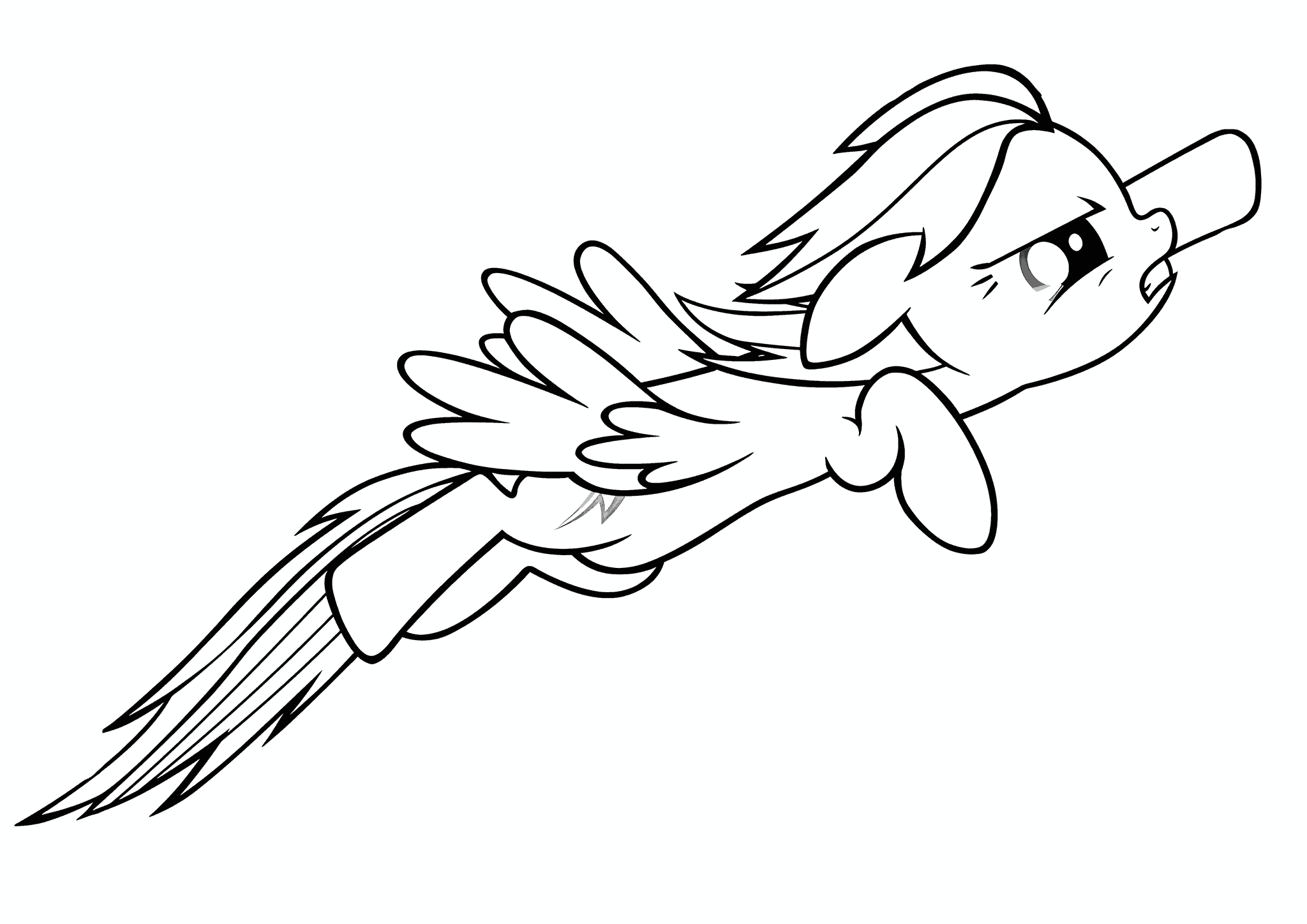 Rainbow Dash Fastest Resident of Ponyville