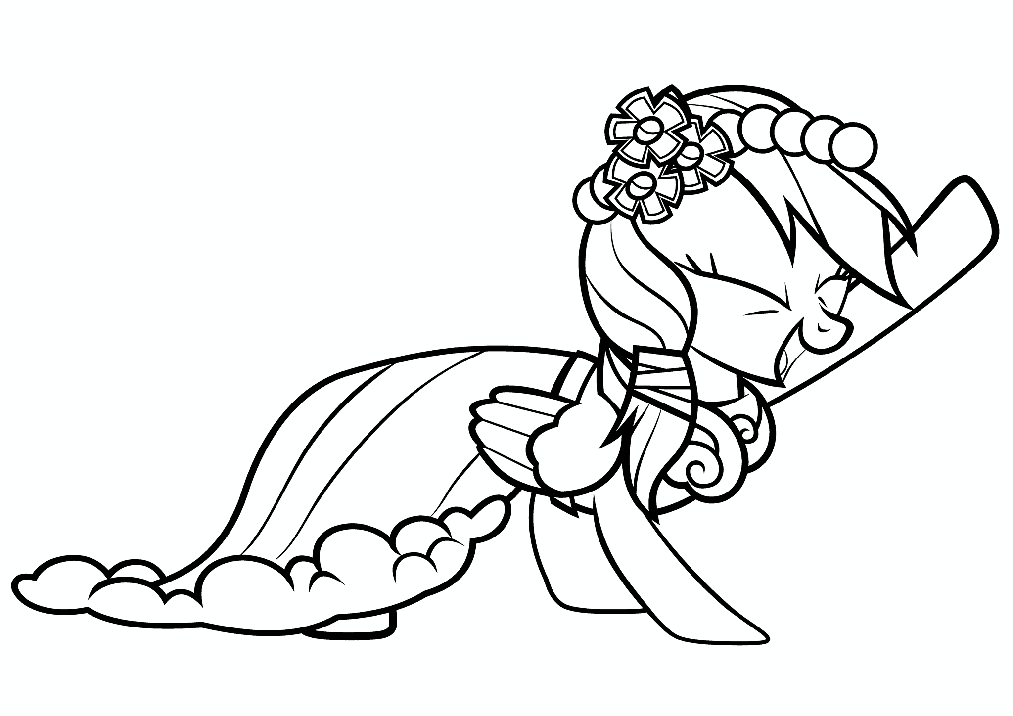 Rainbow Dash: Brand New Dress