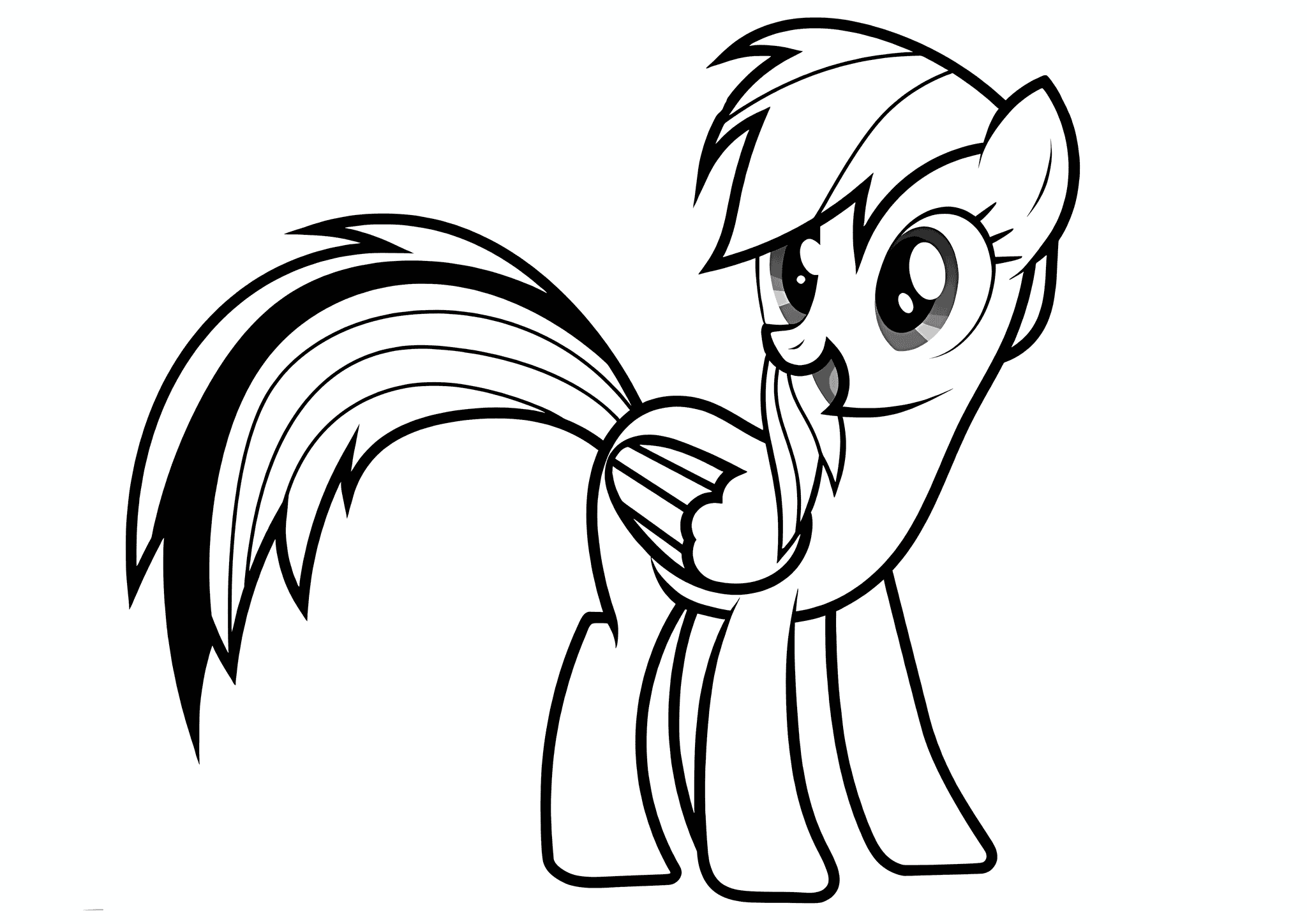 Pegasus Rainbow Dash