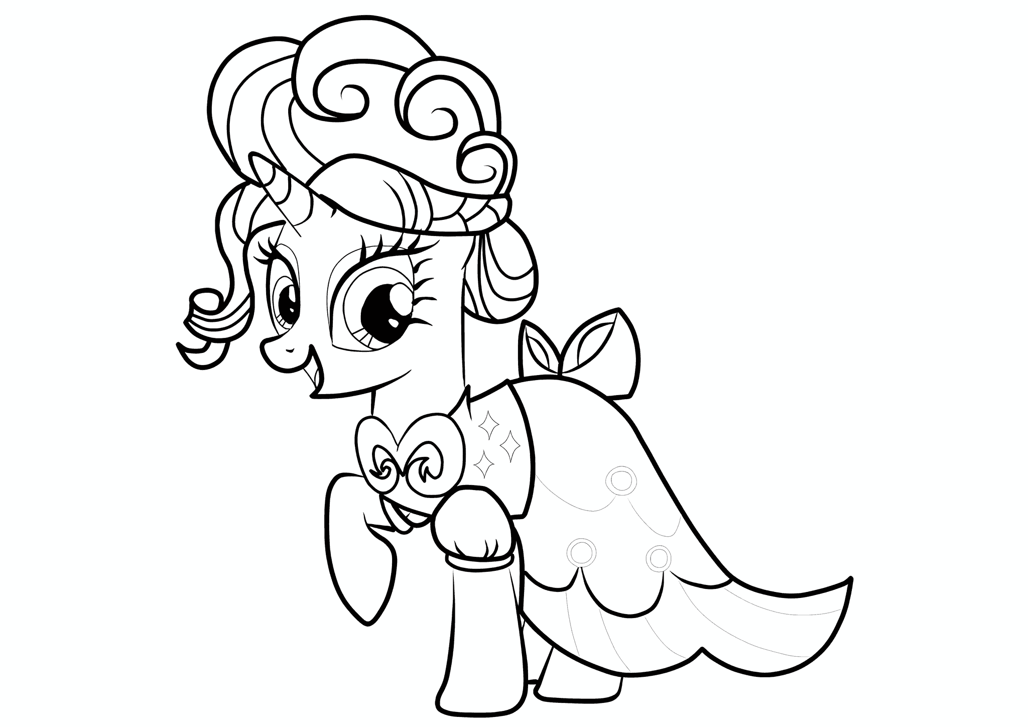 Rarity (MLP) Elegant Pony