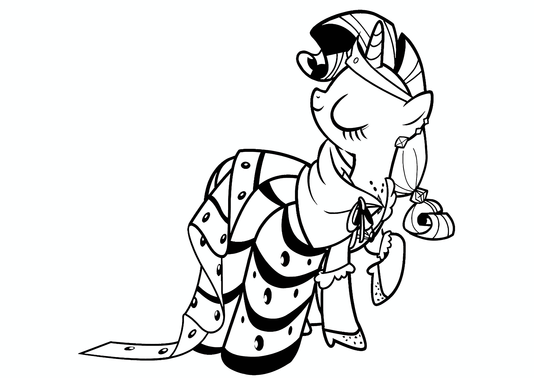 Rarity (MLP): Fluffy Dress