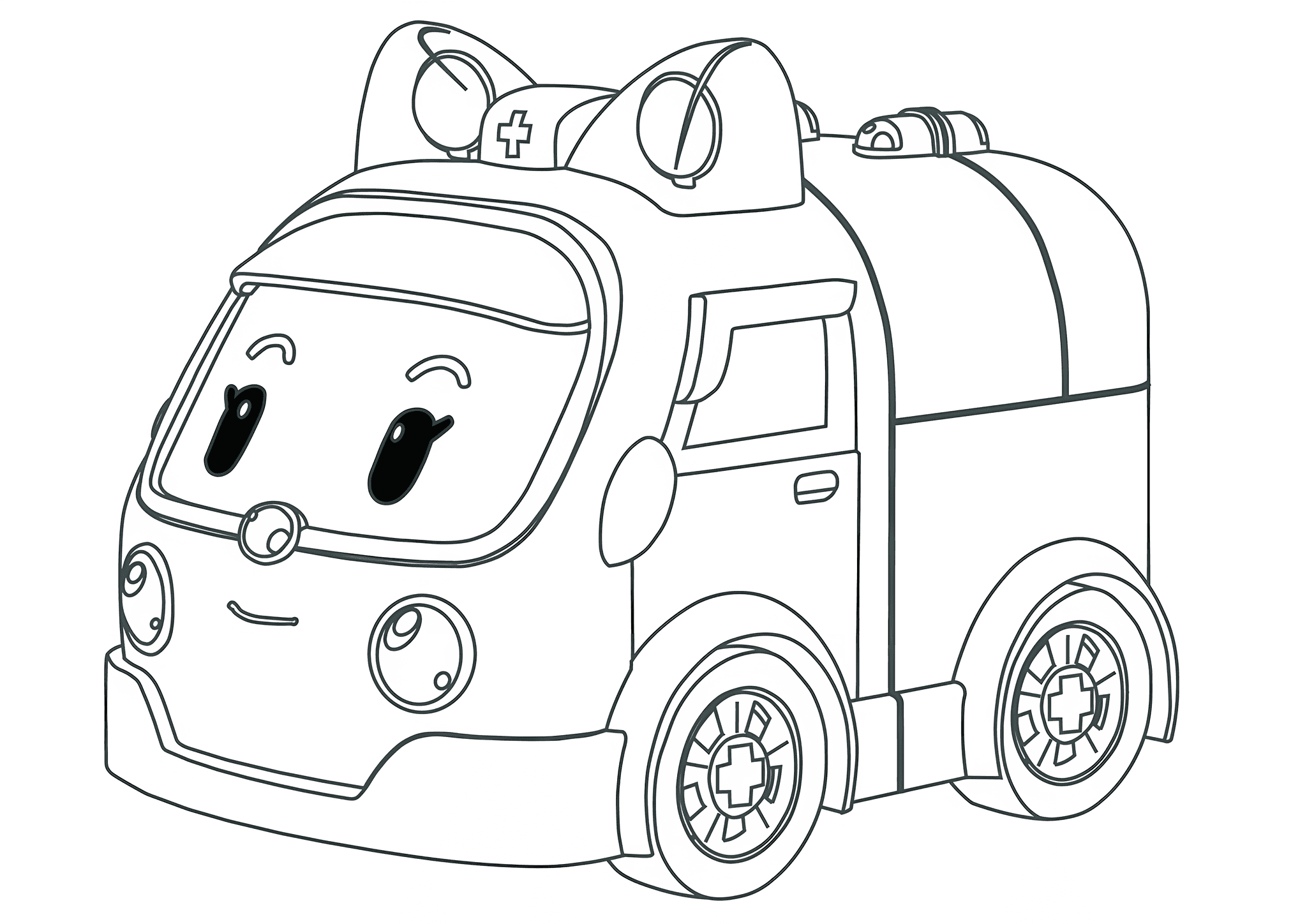 Robocar Poli: Ambulance Amber