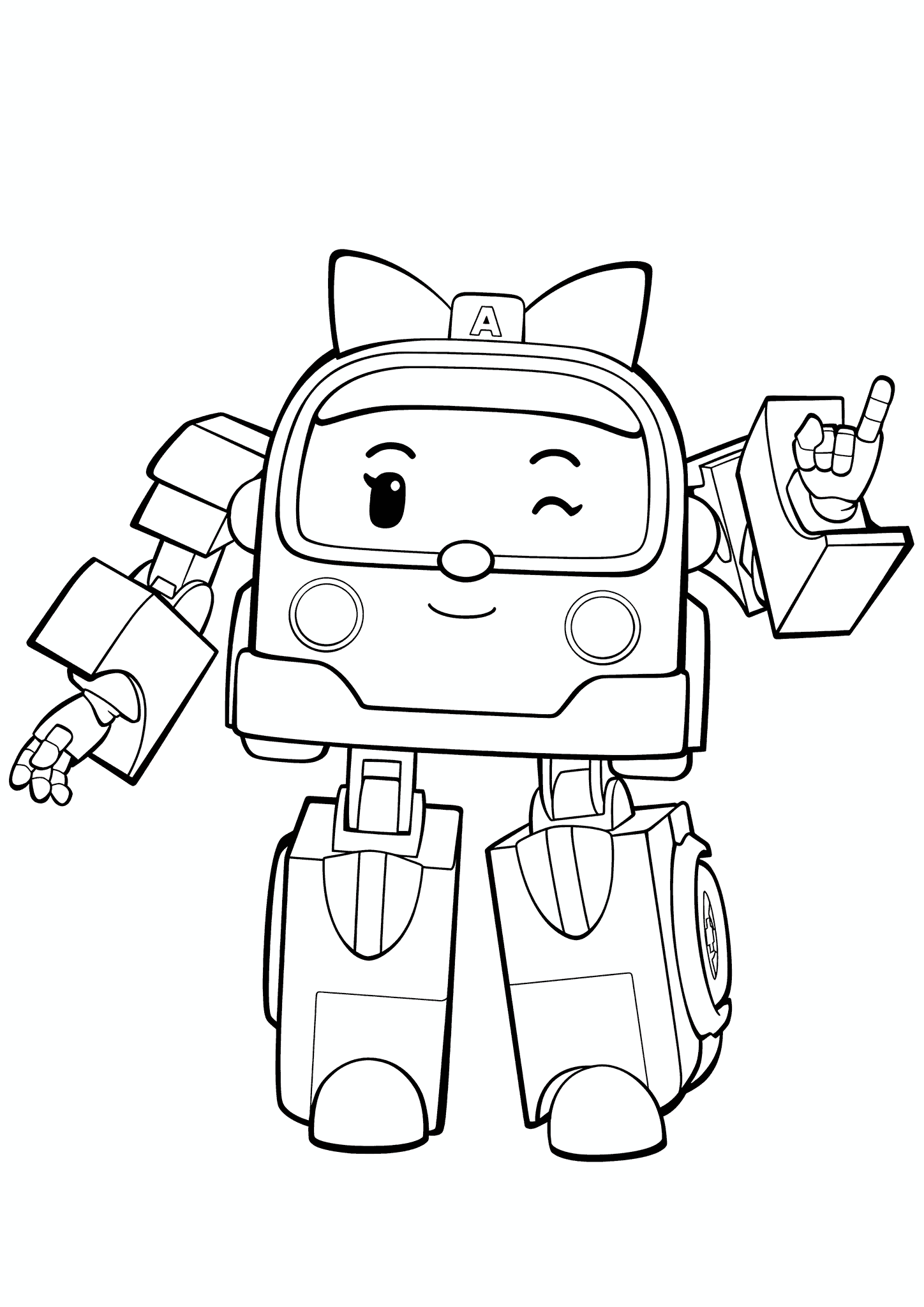 Robocar Poli: Robovan Amber