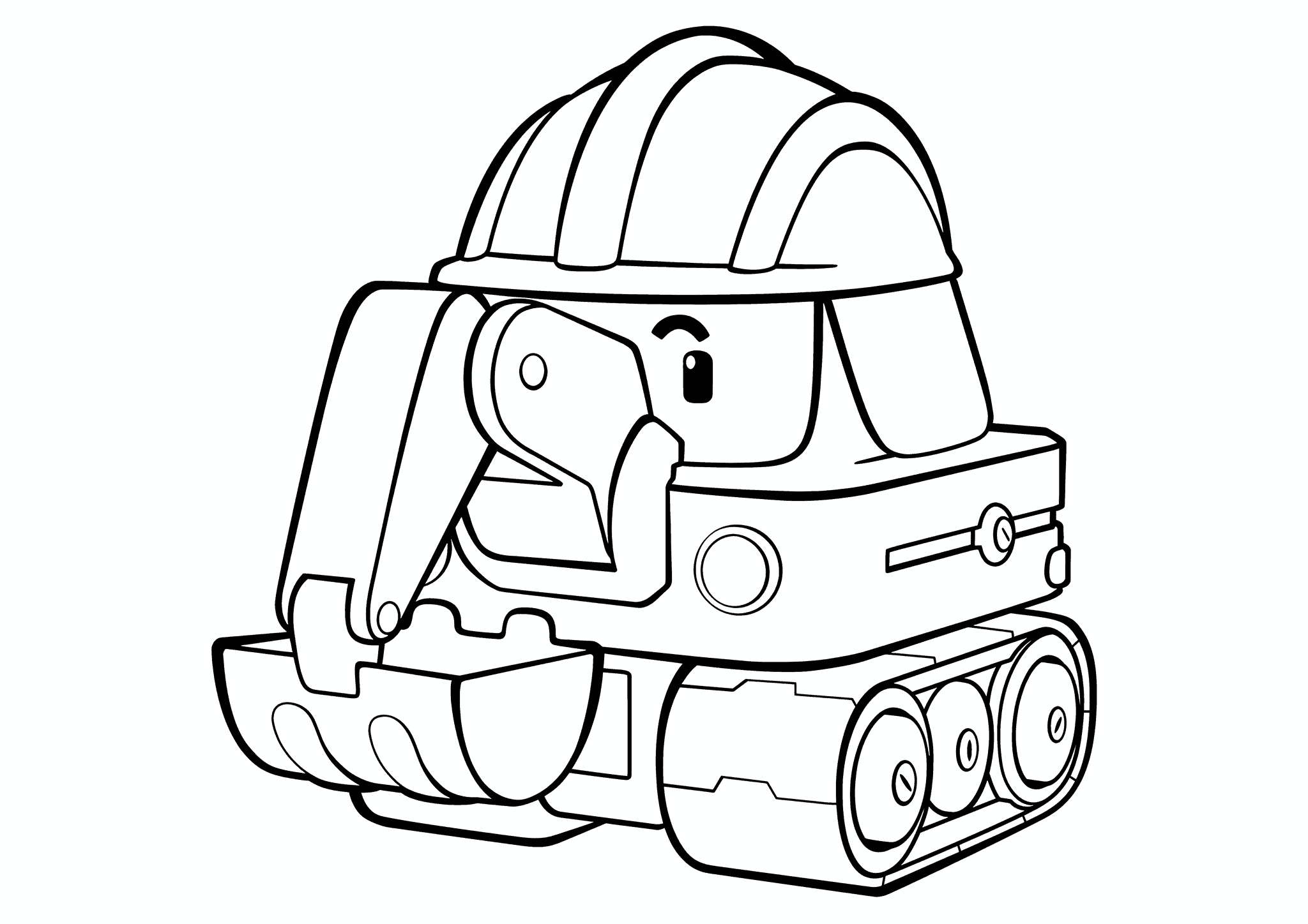 Robocar Poli: Poke Excavator
