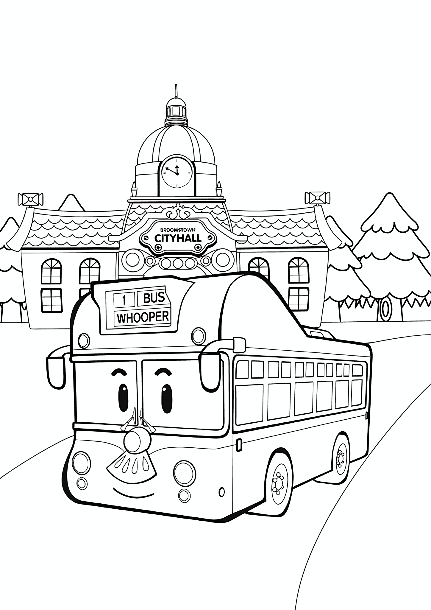 Robocar Poli: Whopper City Bus