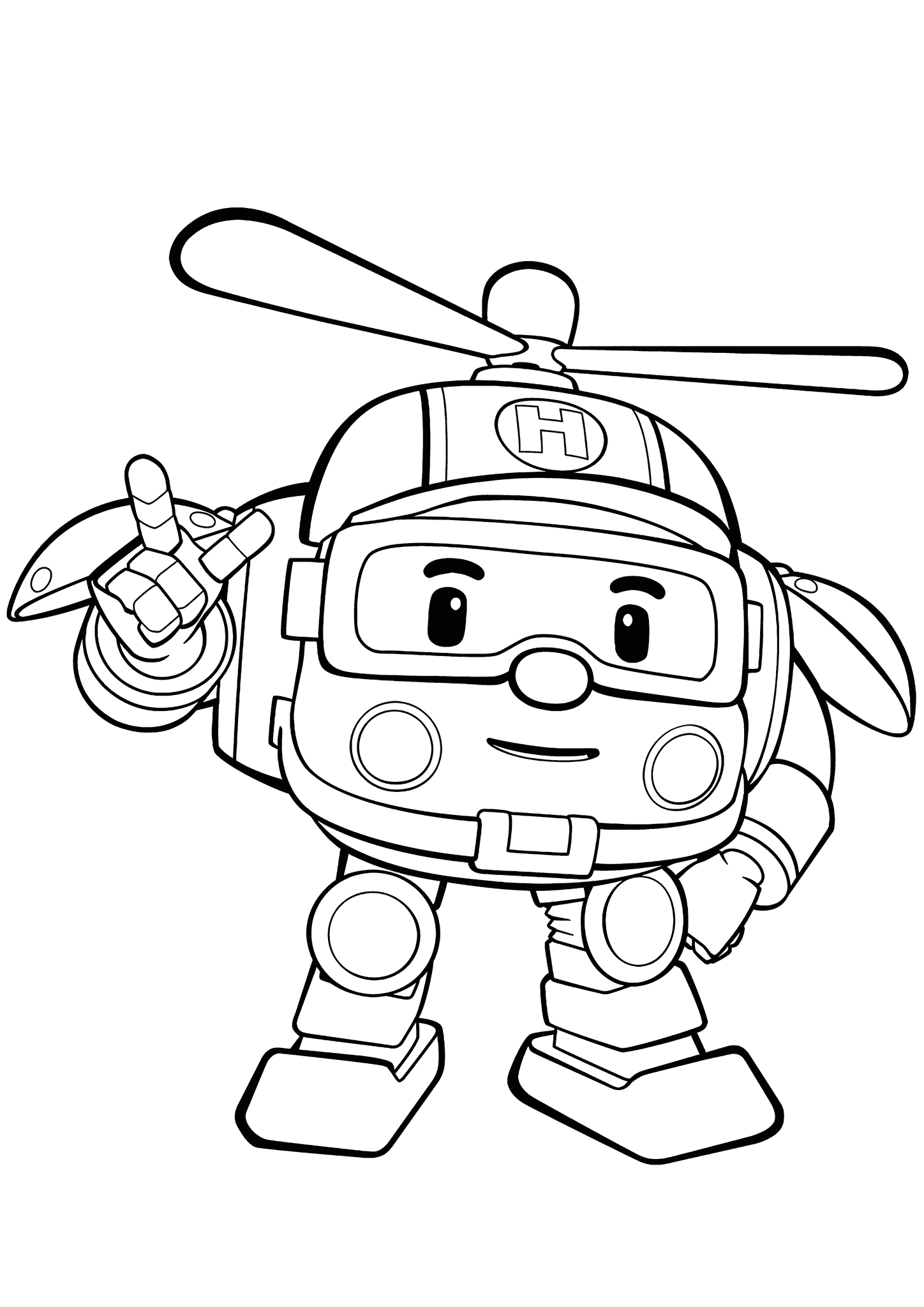 Robocar Poli: Responsible Transformer Hallie