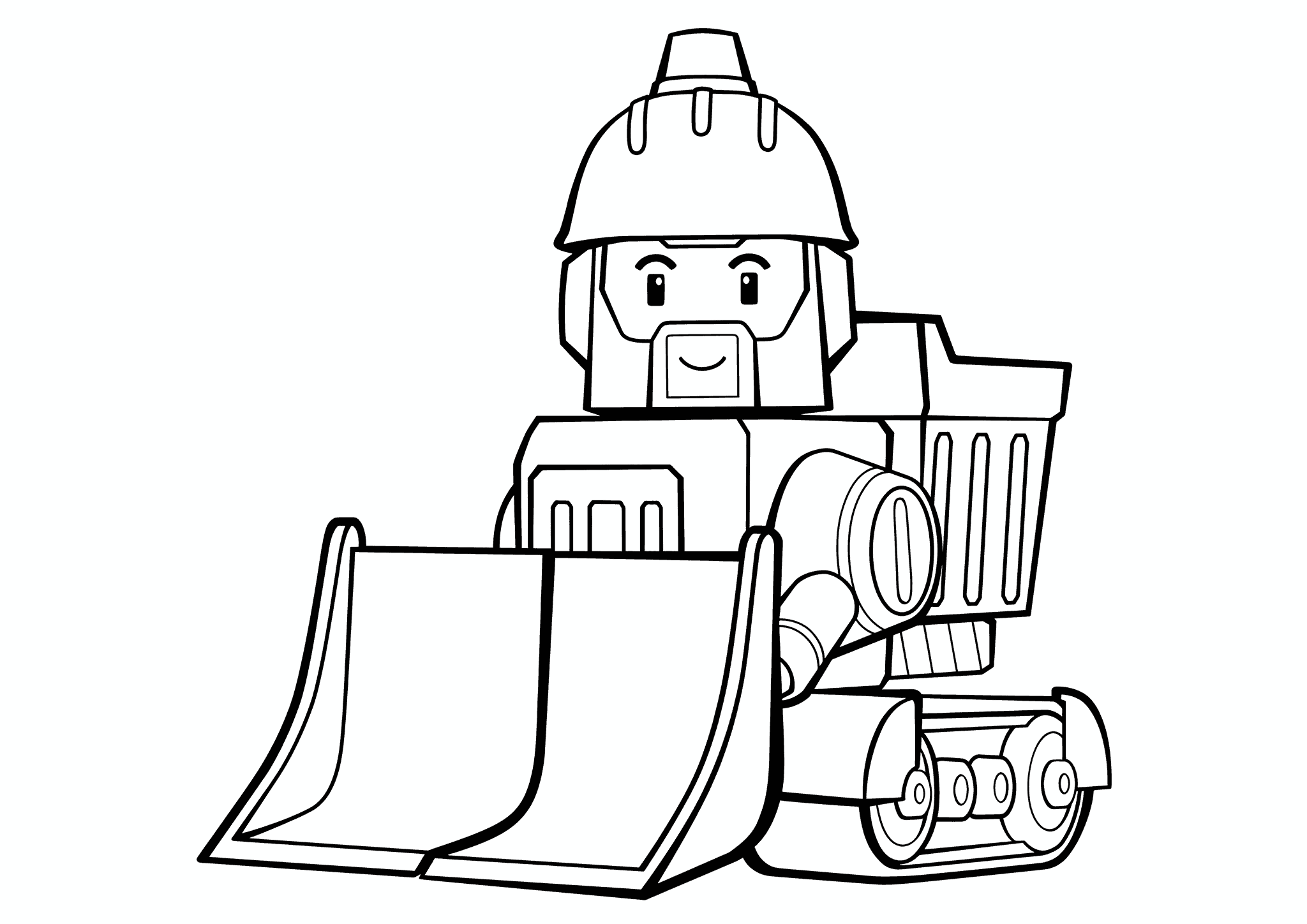 Robocar Poli: Bruner Bulldozer