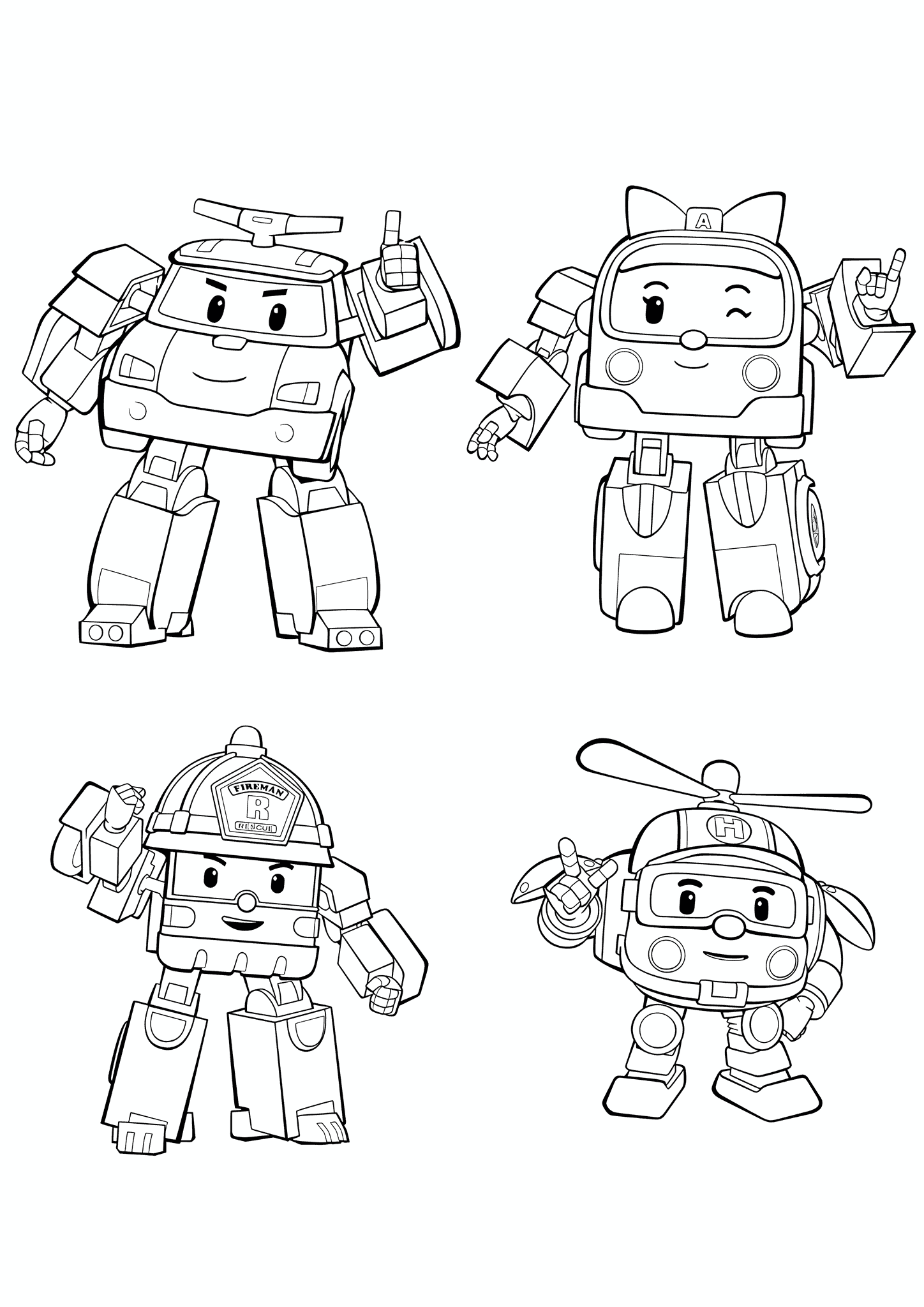 Robocar Poli: Courageous Rescuers