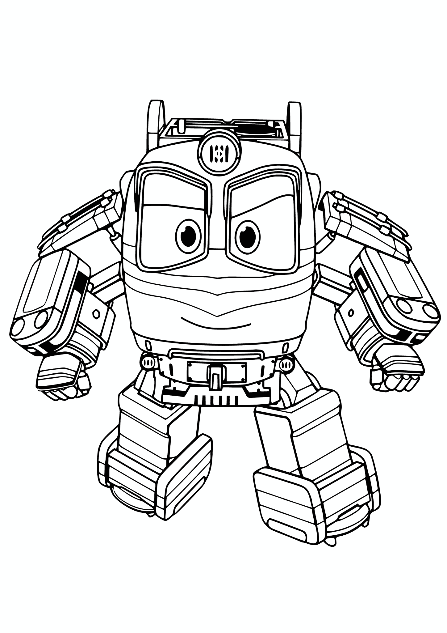 Robot Trains: Alf Prepares for Battle