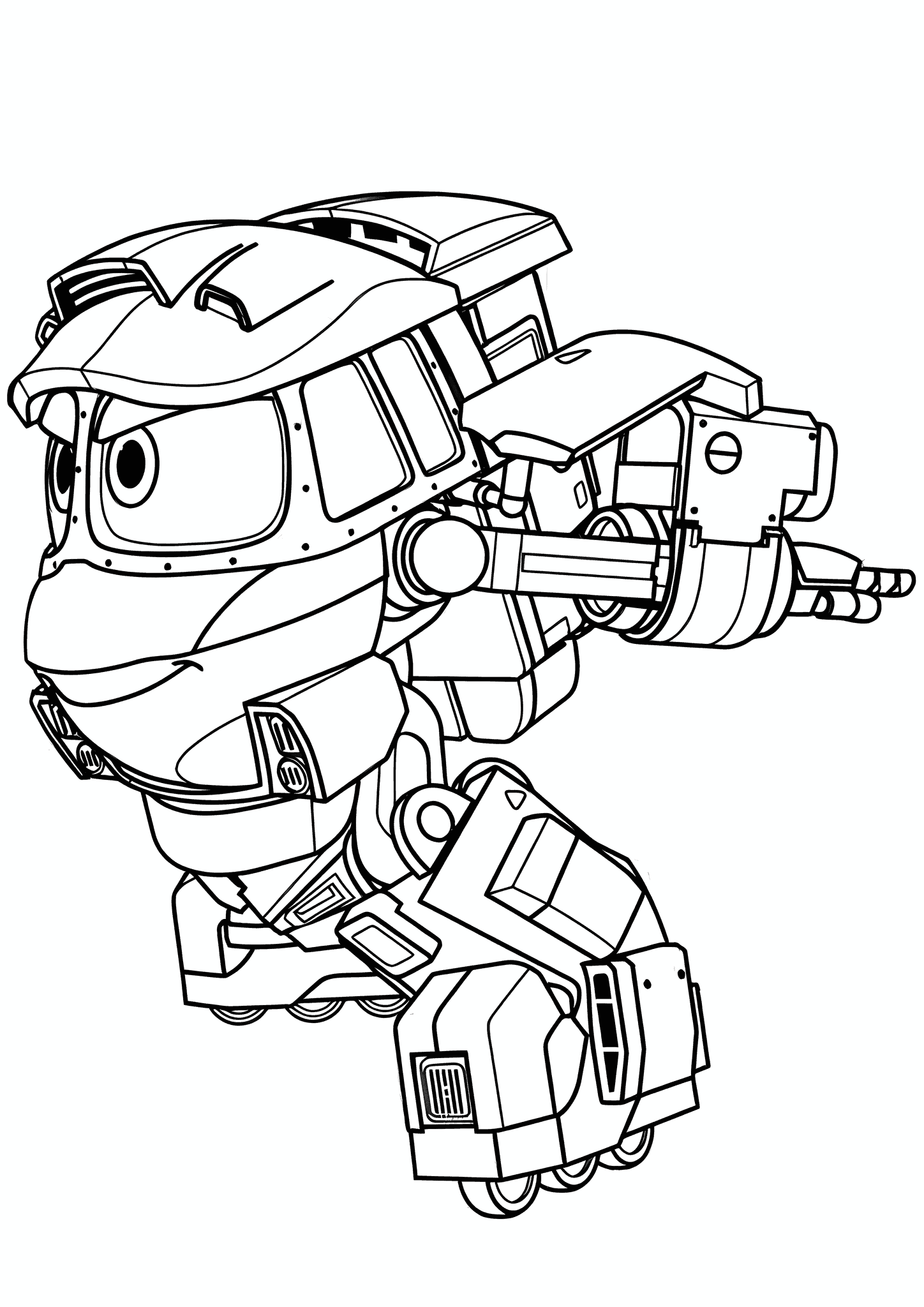 Robot Trains: Kay is in a Hurry.