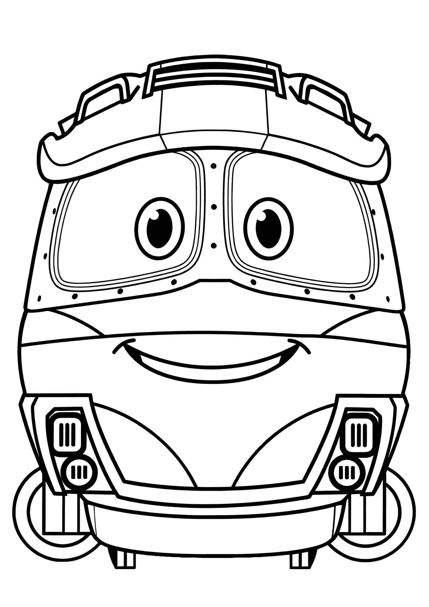 Robot Trains: Smiling Kay.