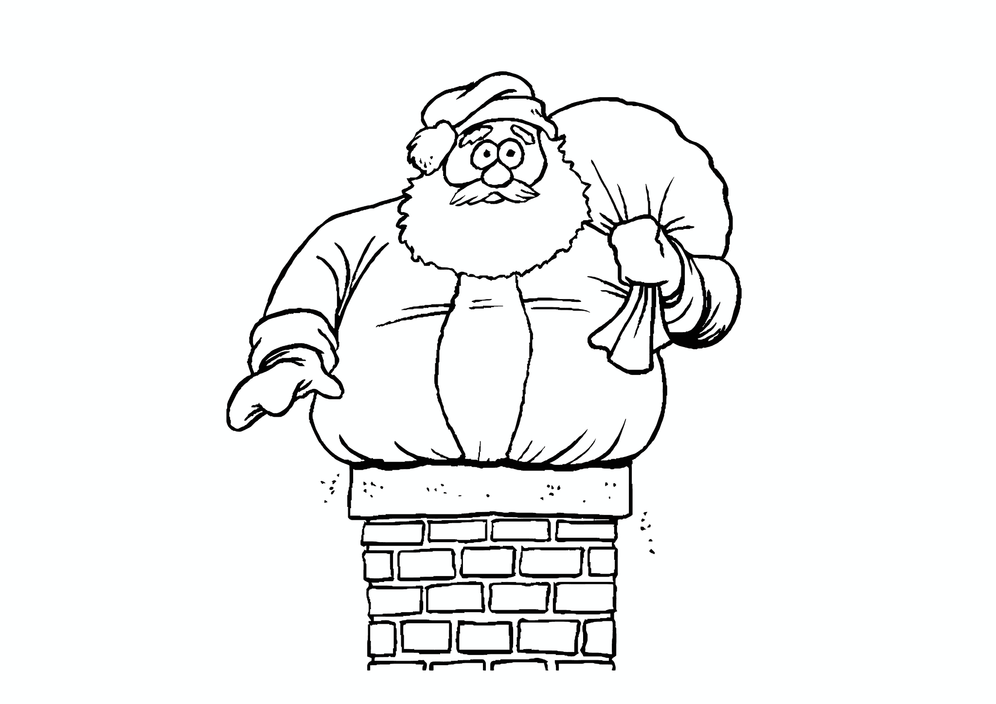 Santa Claus is Stuck in a Pipe