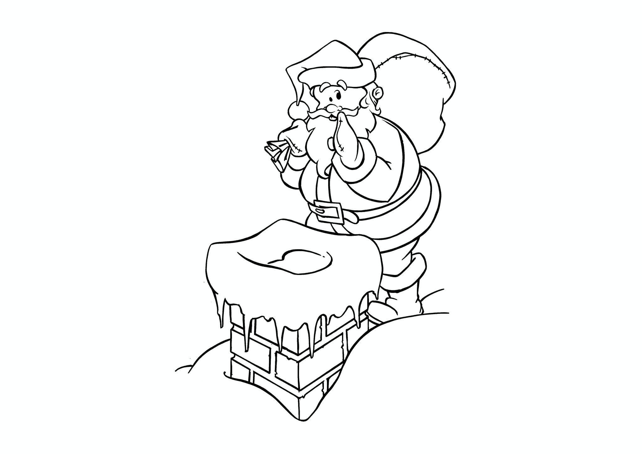 Santa Brings Presents