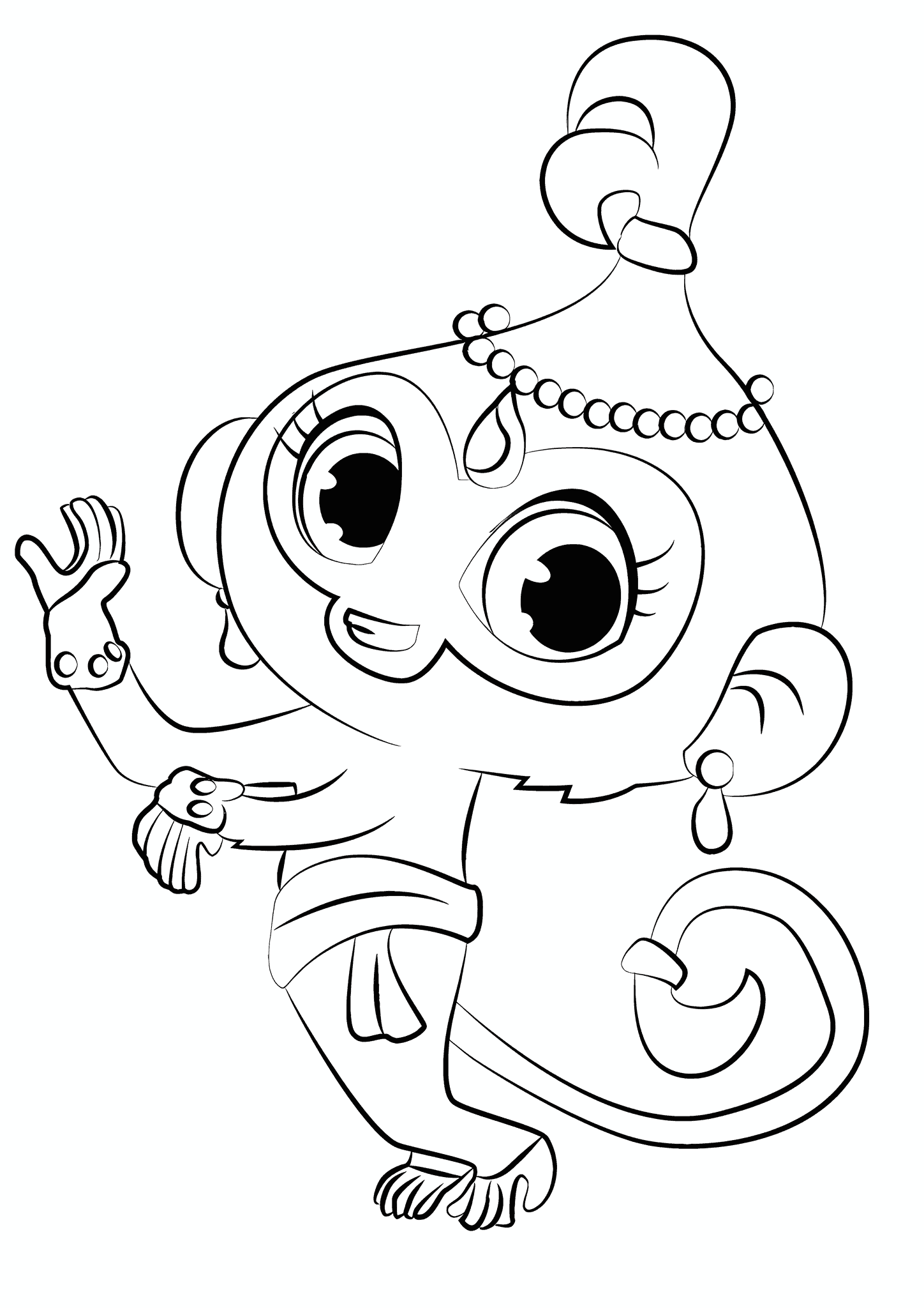 Shimmer and Shine: Monkey Tala Dancing