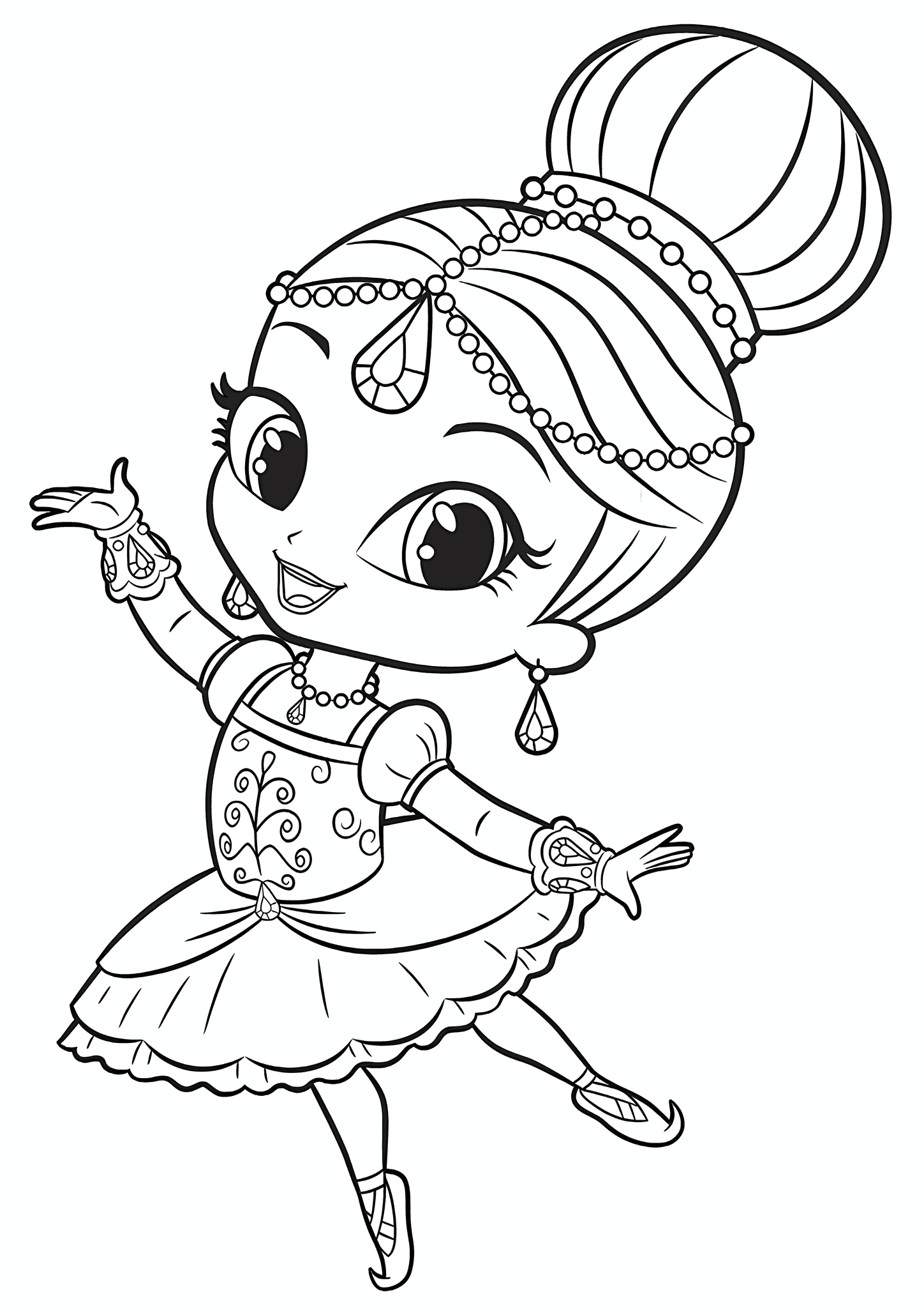 Shimmering Graceful Pas