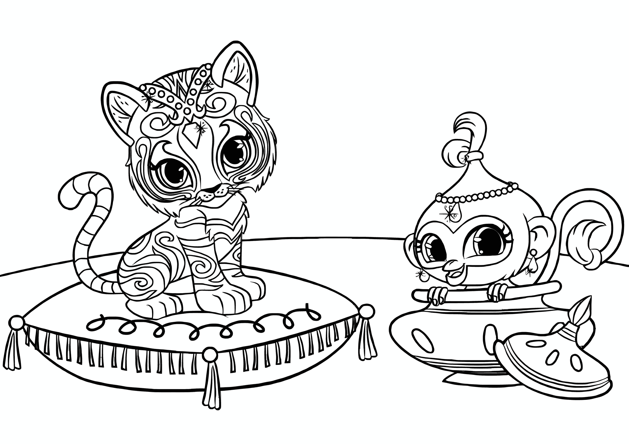 Shimmer and Shine: Tala and Nala