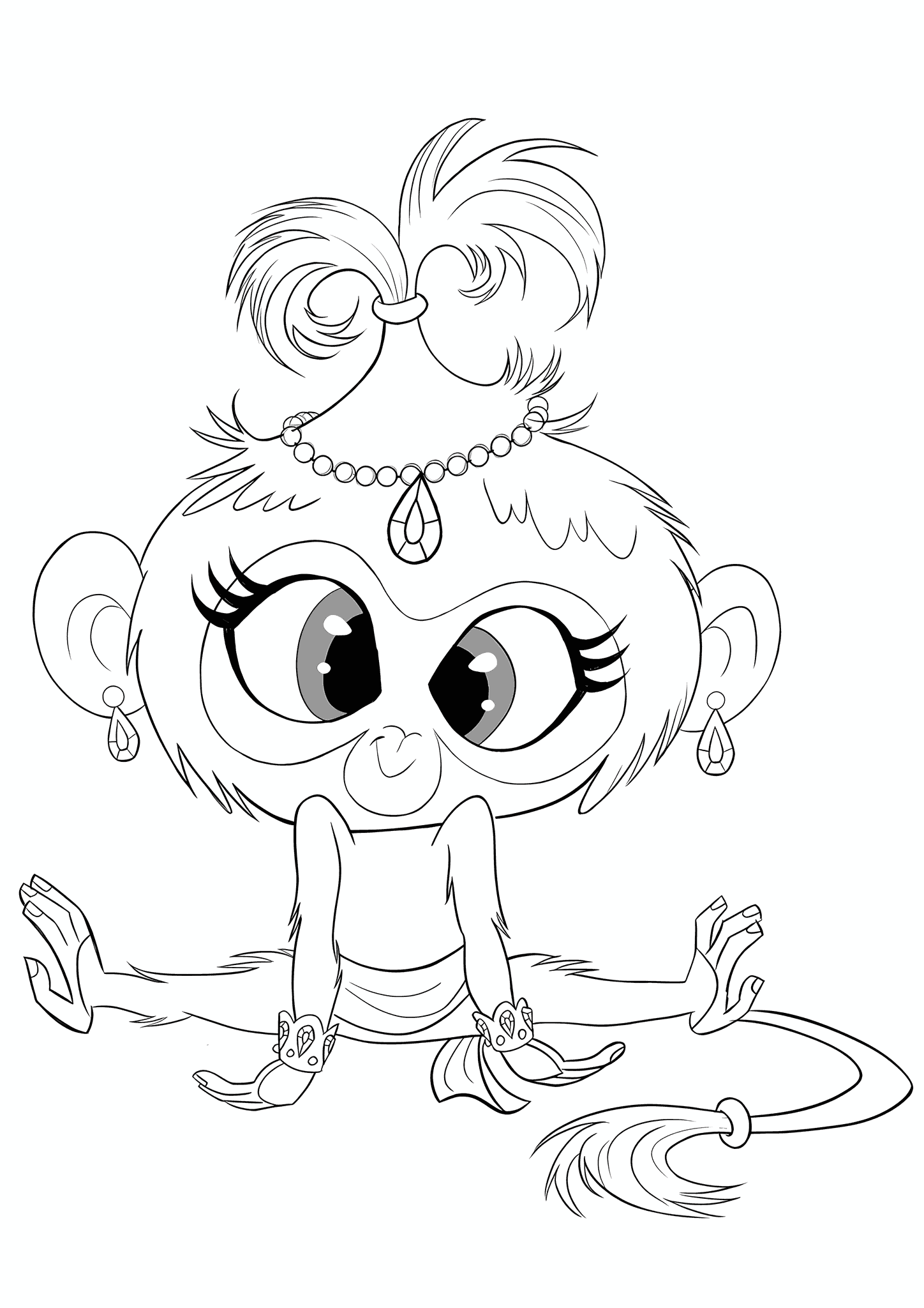 Shimmer and Shine: Monkey Tala at a Loss