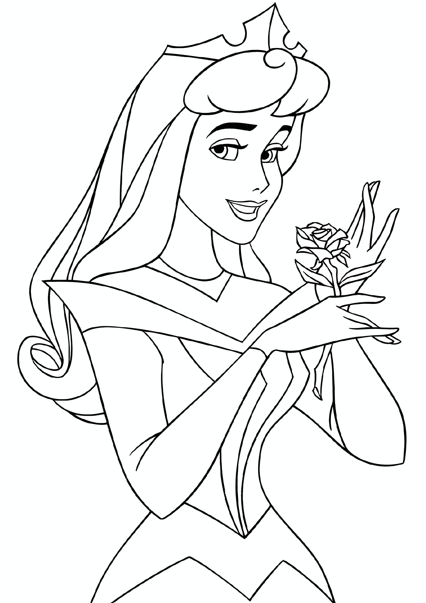 Sleeping Beauty: Princess with a Flower