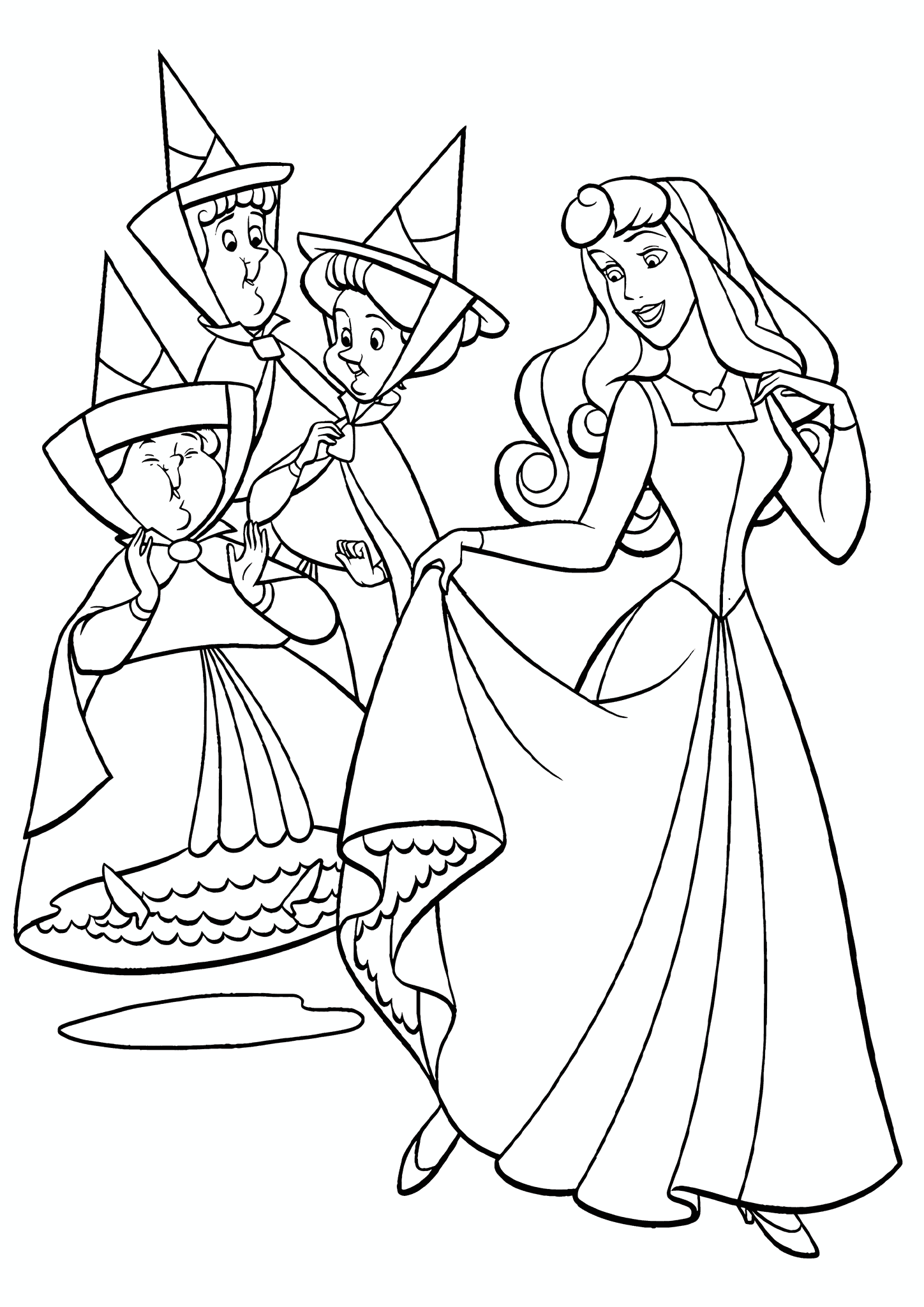 Sleeping Beauty: the Fairies Want to Help