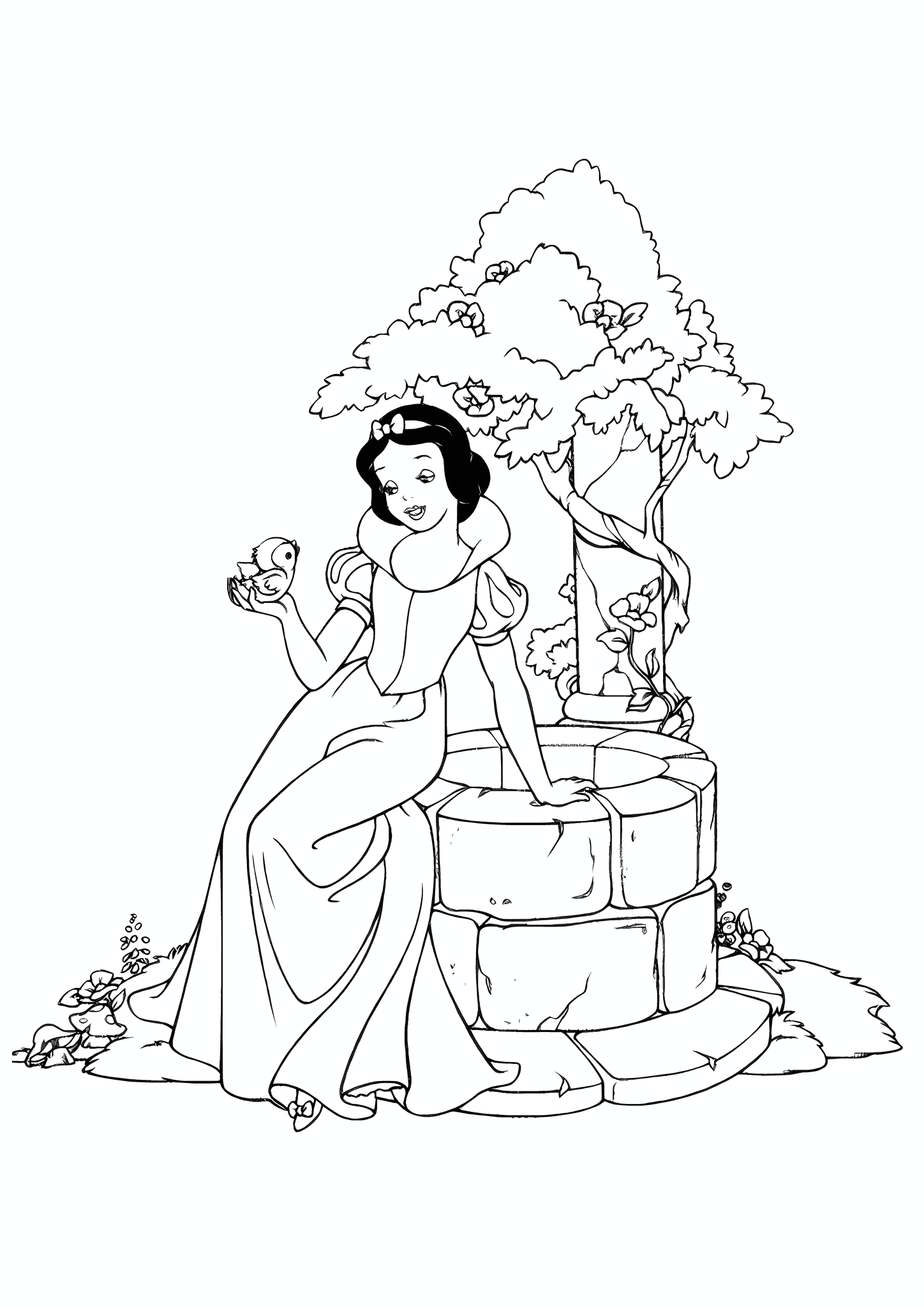 Snow White By the Well