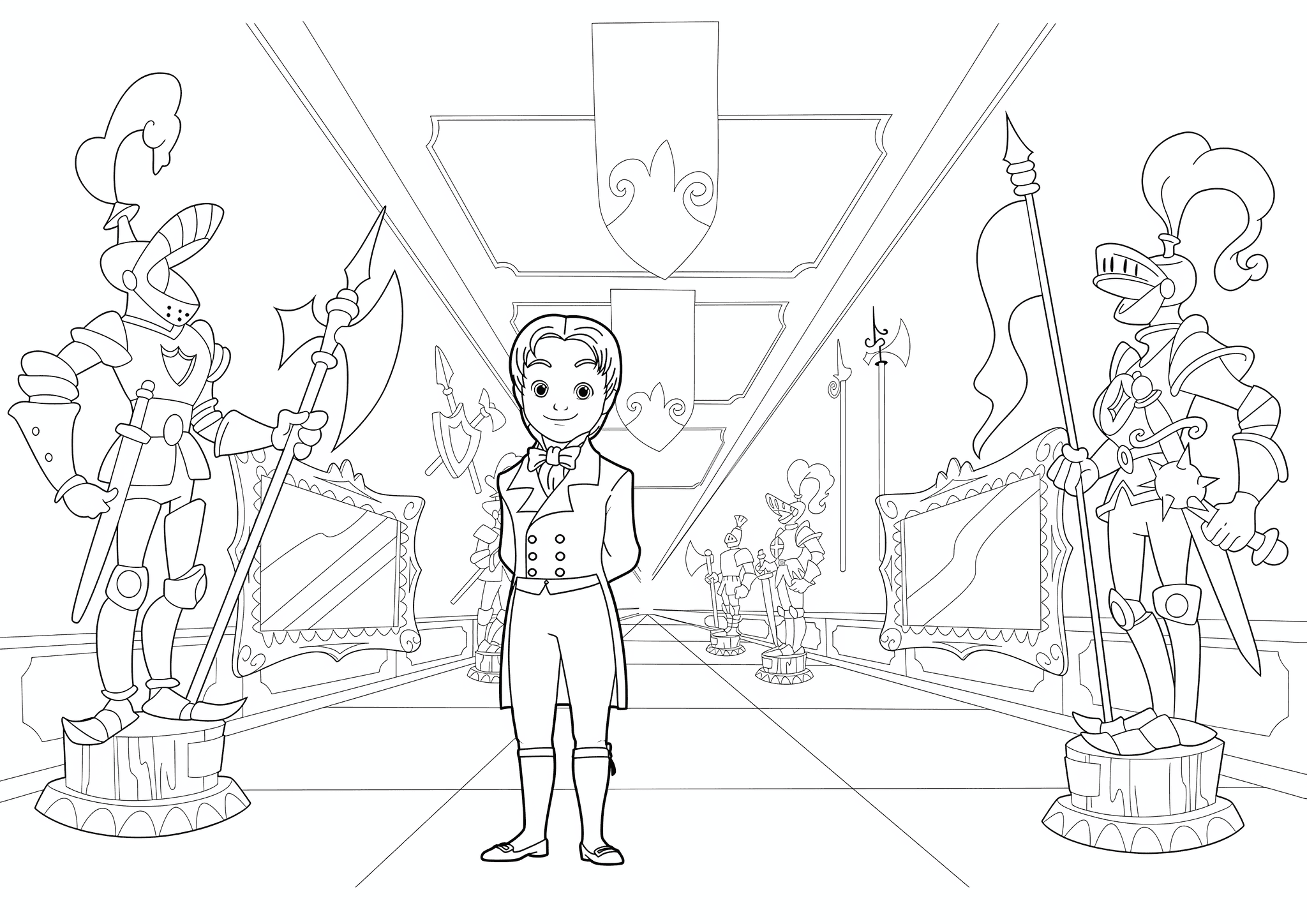 Sofia the First: Prince James in the Hallway