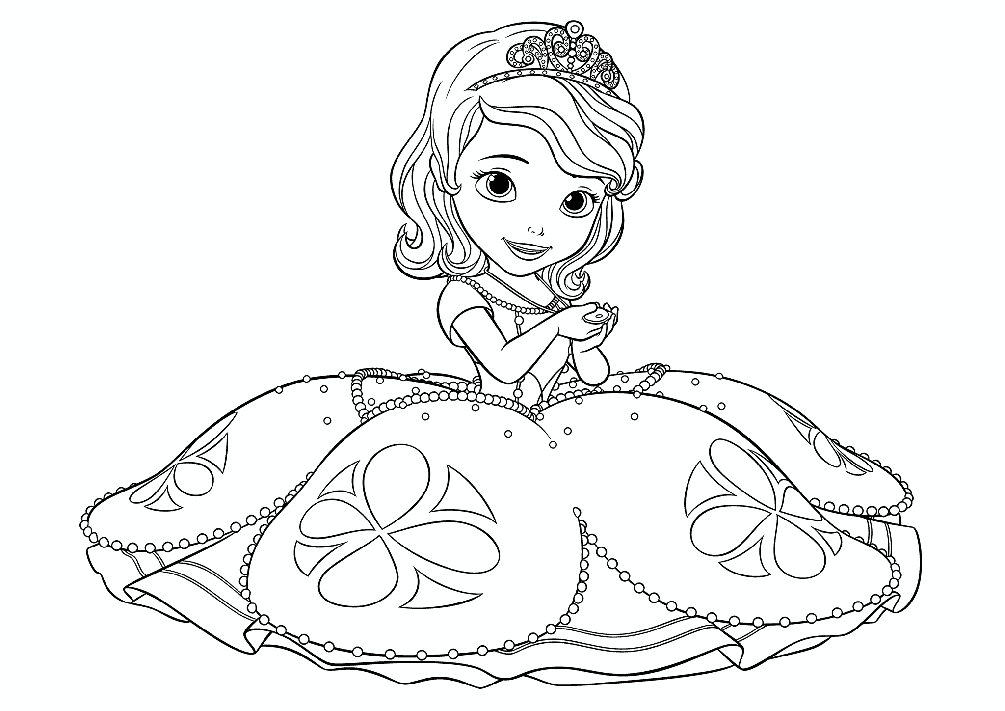 Sofia the First Princess Curtsy