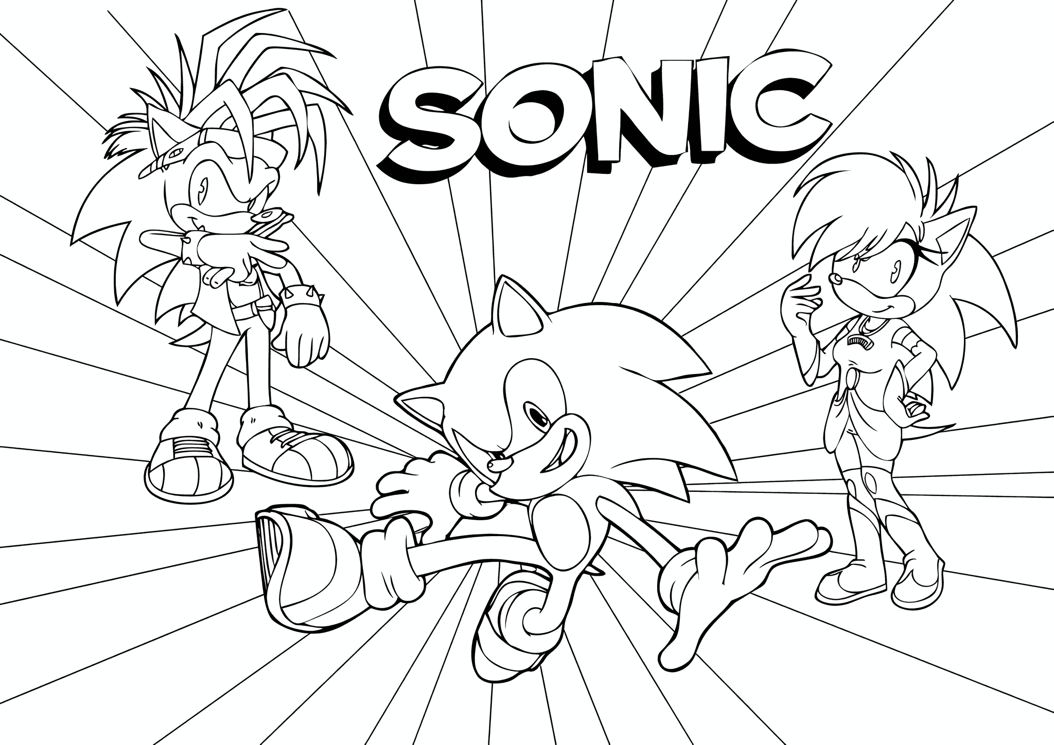 Sonic the Hedgehog is on the Team