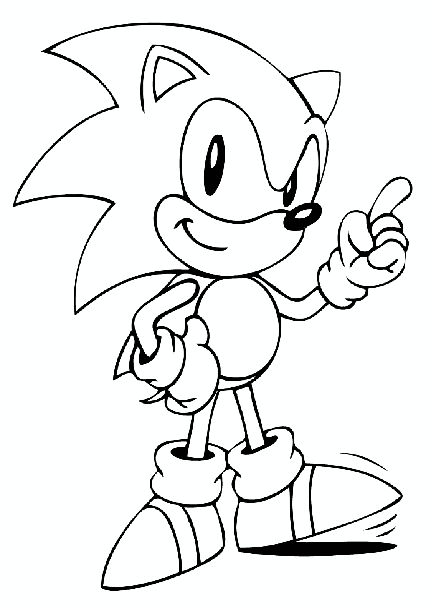 Funny Sonic the Hedgehog