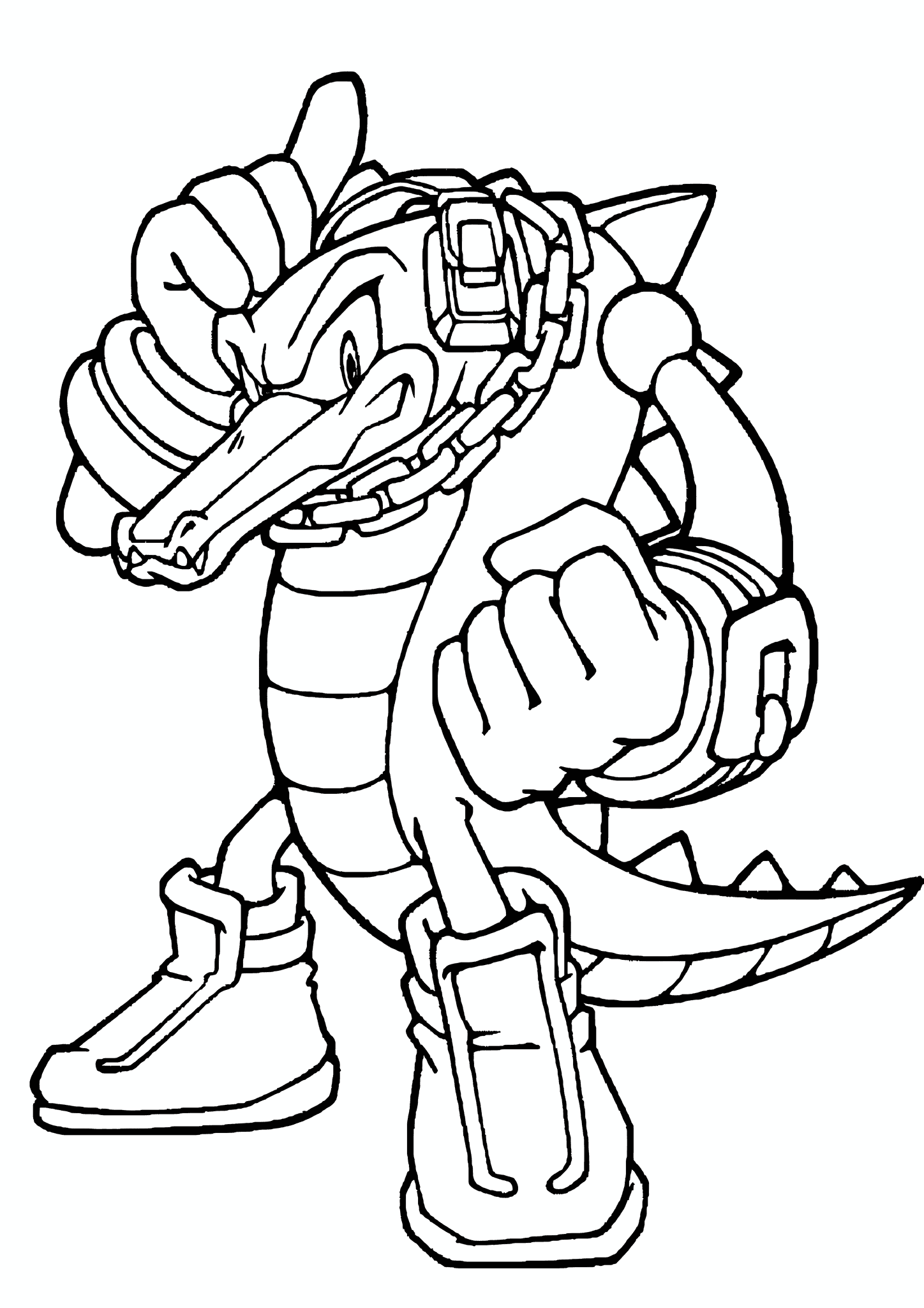 Sonic the Hedgehog: Vector the Crocodile