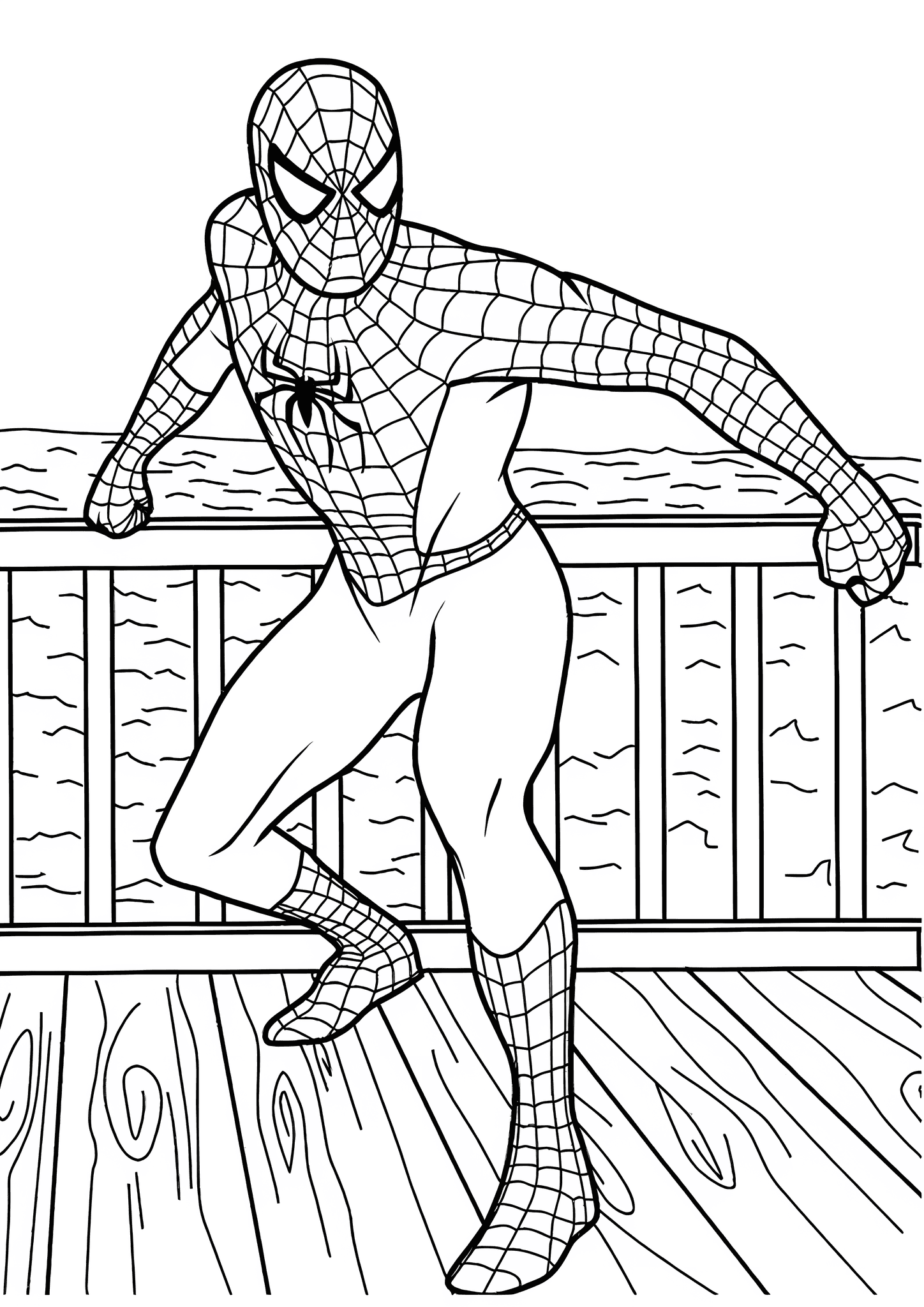 Spiderman: Superhero on the Dock