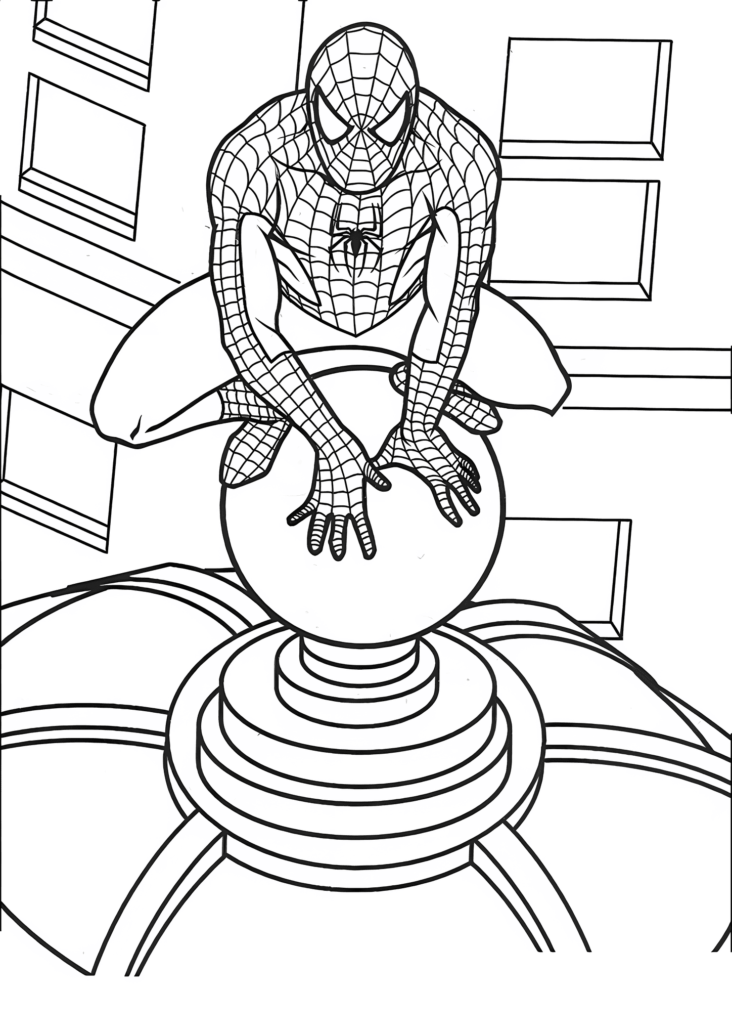 Spiderman: Superhero on the Roof